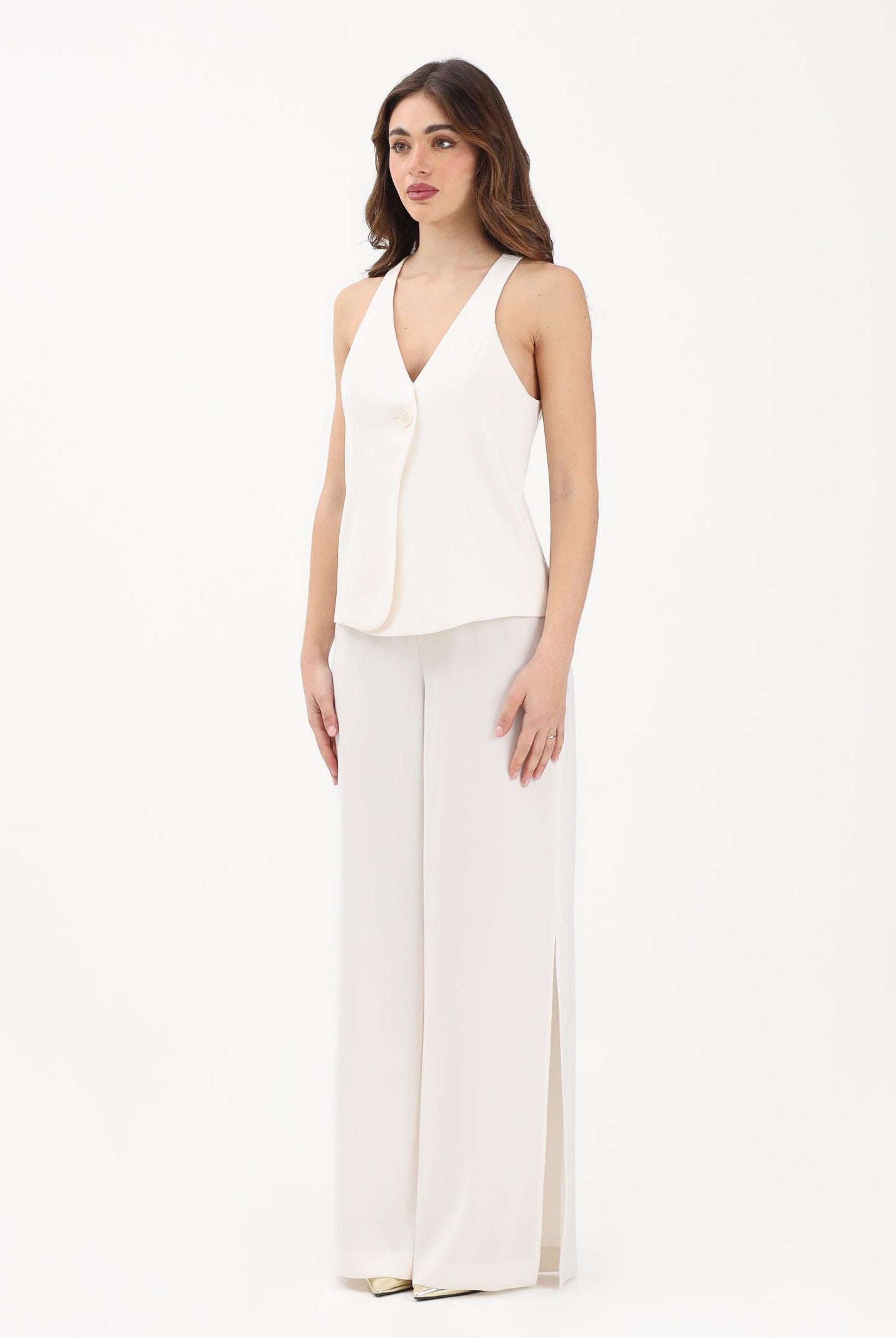 ARMANI EXCHANGE Tuta elegante avorio da donna XW001941AF21529 U1003 ARMANI EXCHANGE
