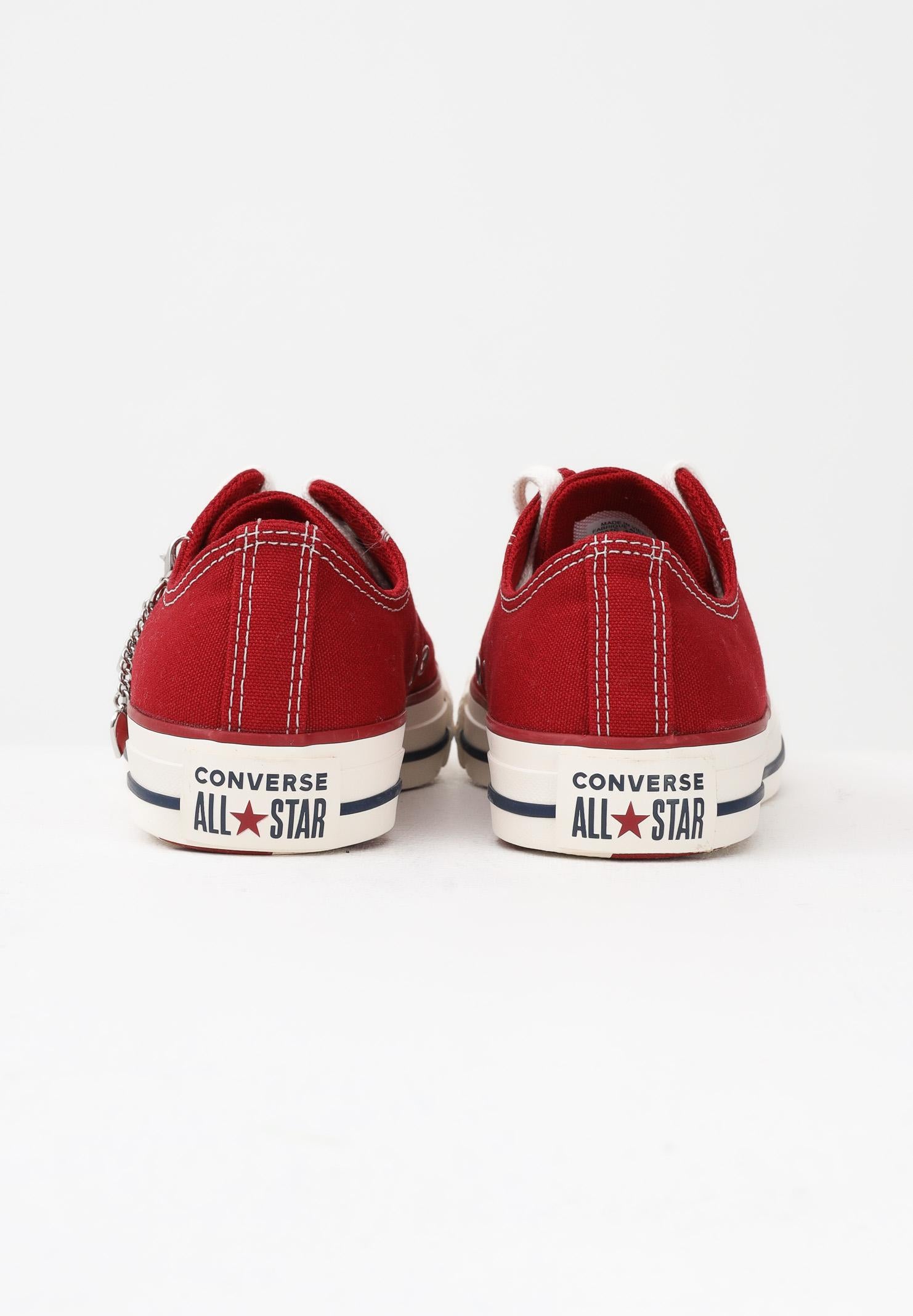CONVERSE Sneakers Chuck Taylor All Star Valentine's Day bordeaux da donna A19057C . CONVERSE