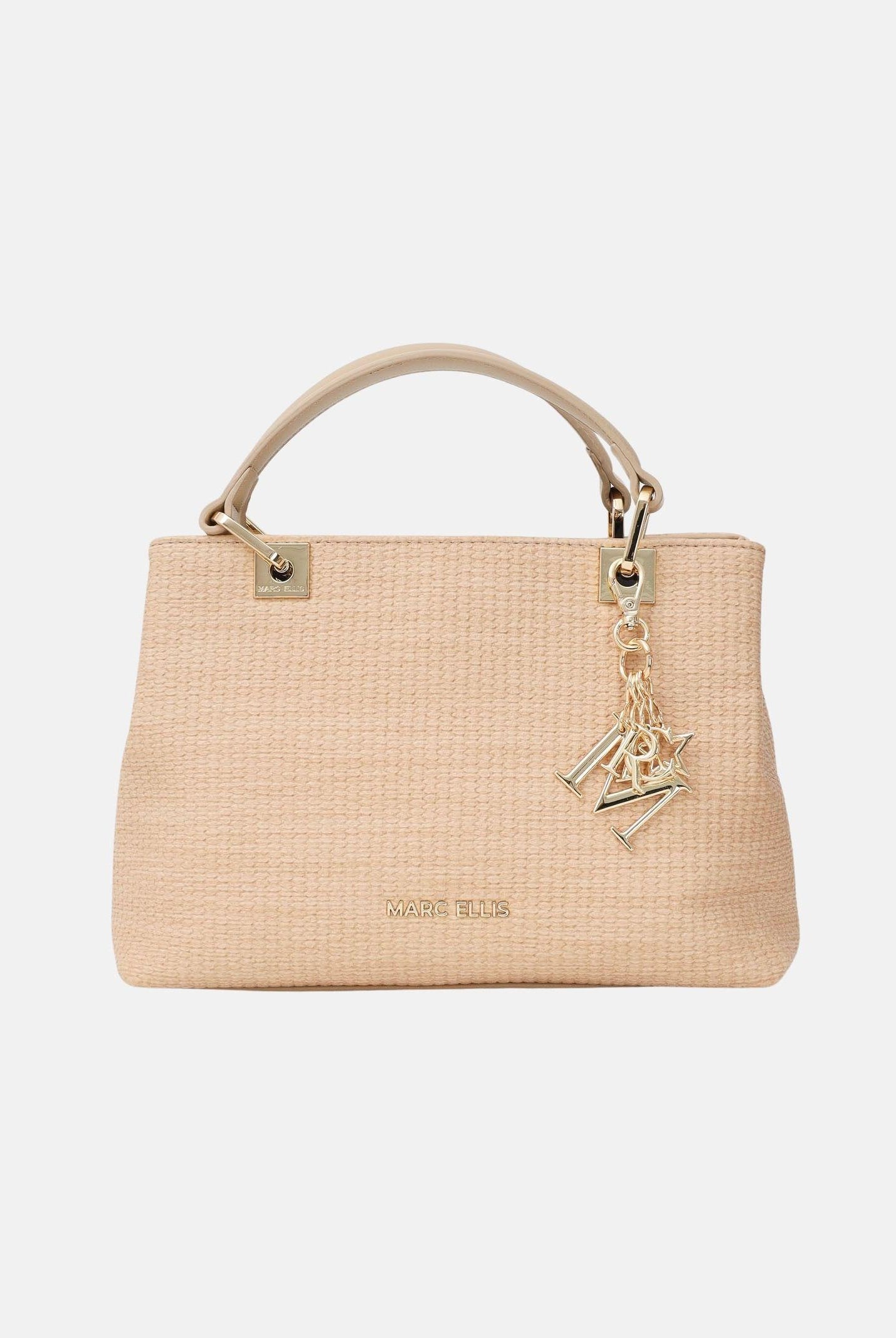 MARC ELLIS Borsa a mano Krissy M Straw beige da donna KRISSY-M-STRAW NA MARC ELLIS
