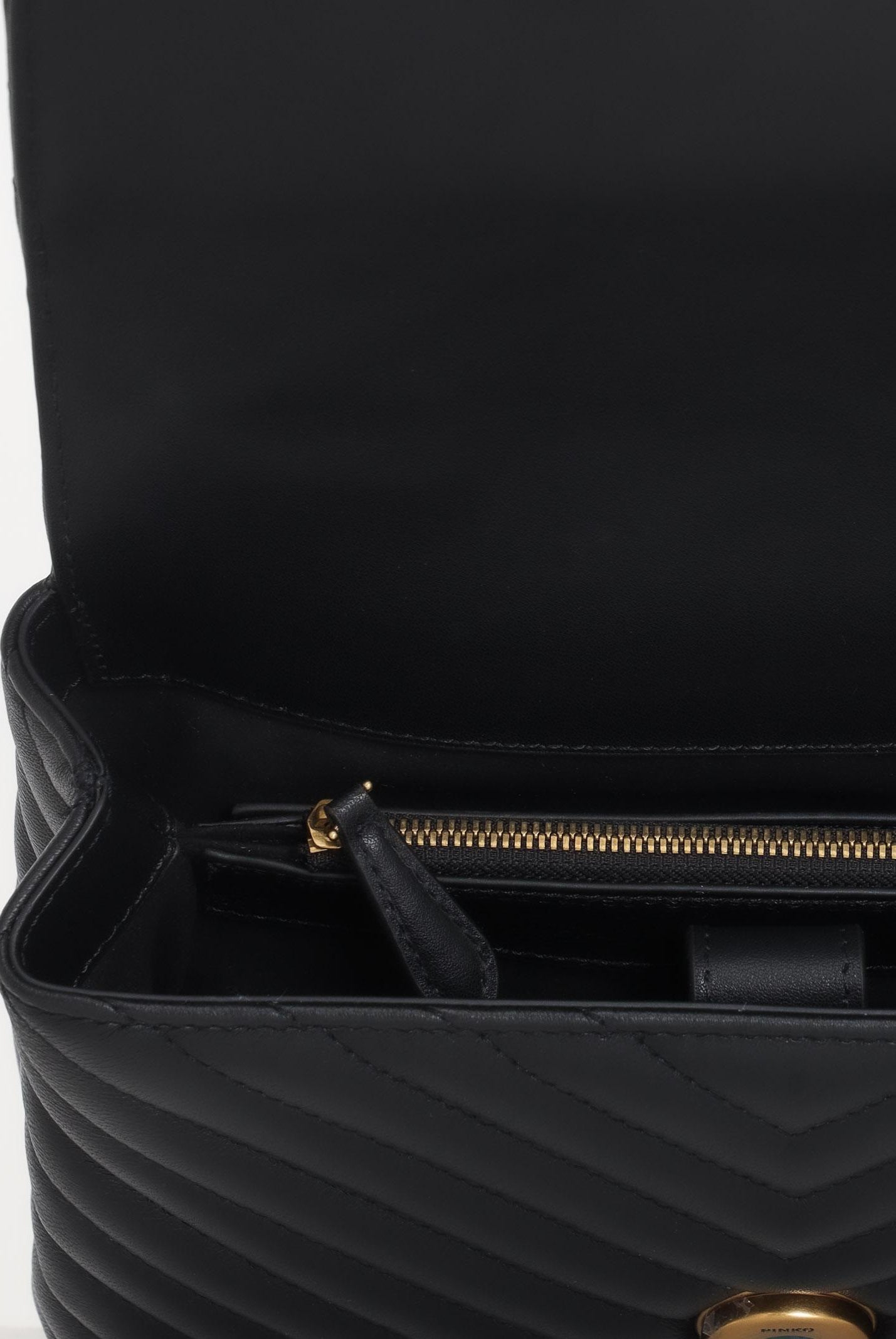 PINKO Borsa a tracolla Lady Love Bag Puff nera da donna 100044A0GK Z99Q PINKO