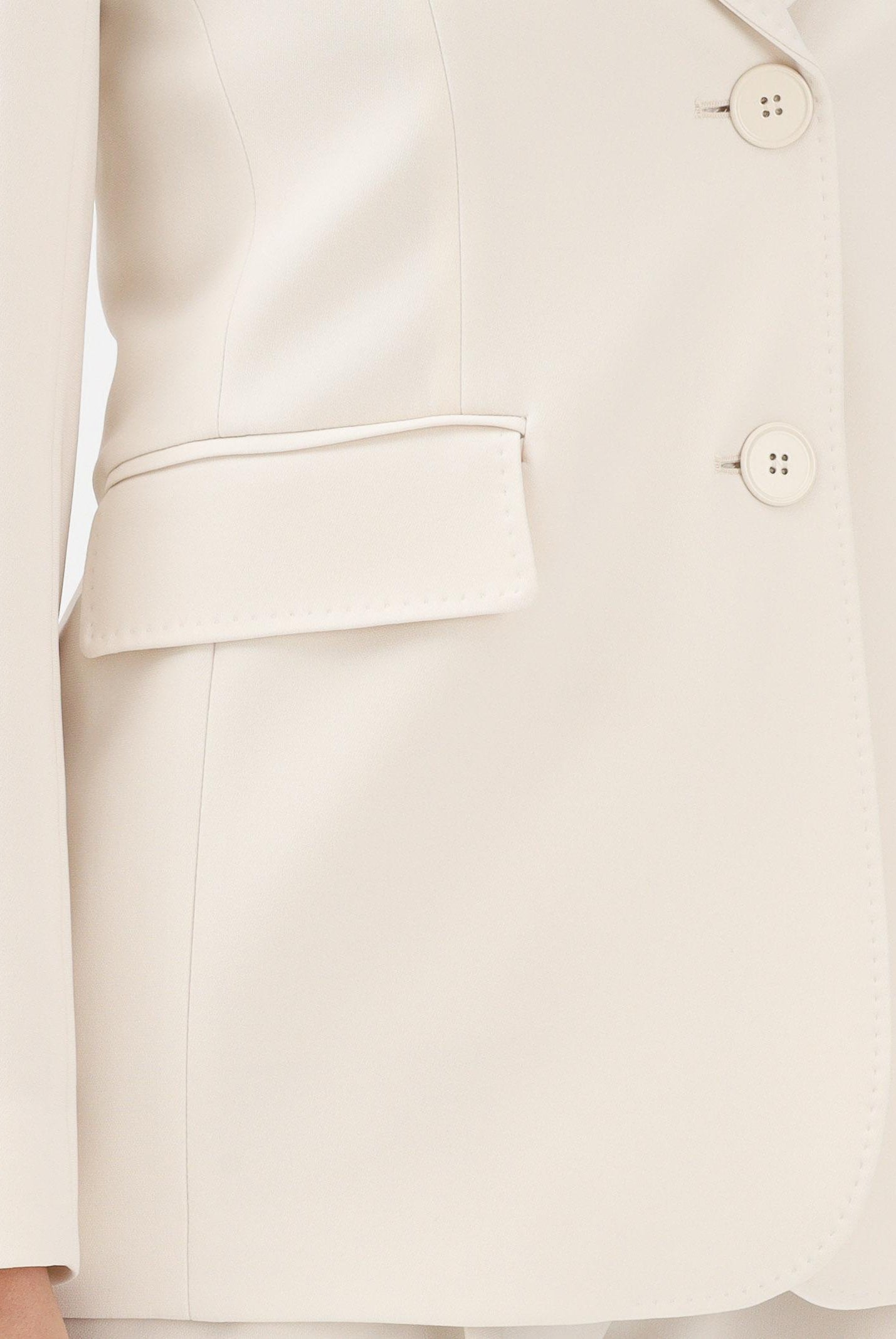 MAX MARA Giacca monopetto Linz panna da donna 2616041055600 060 MAXMARA