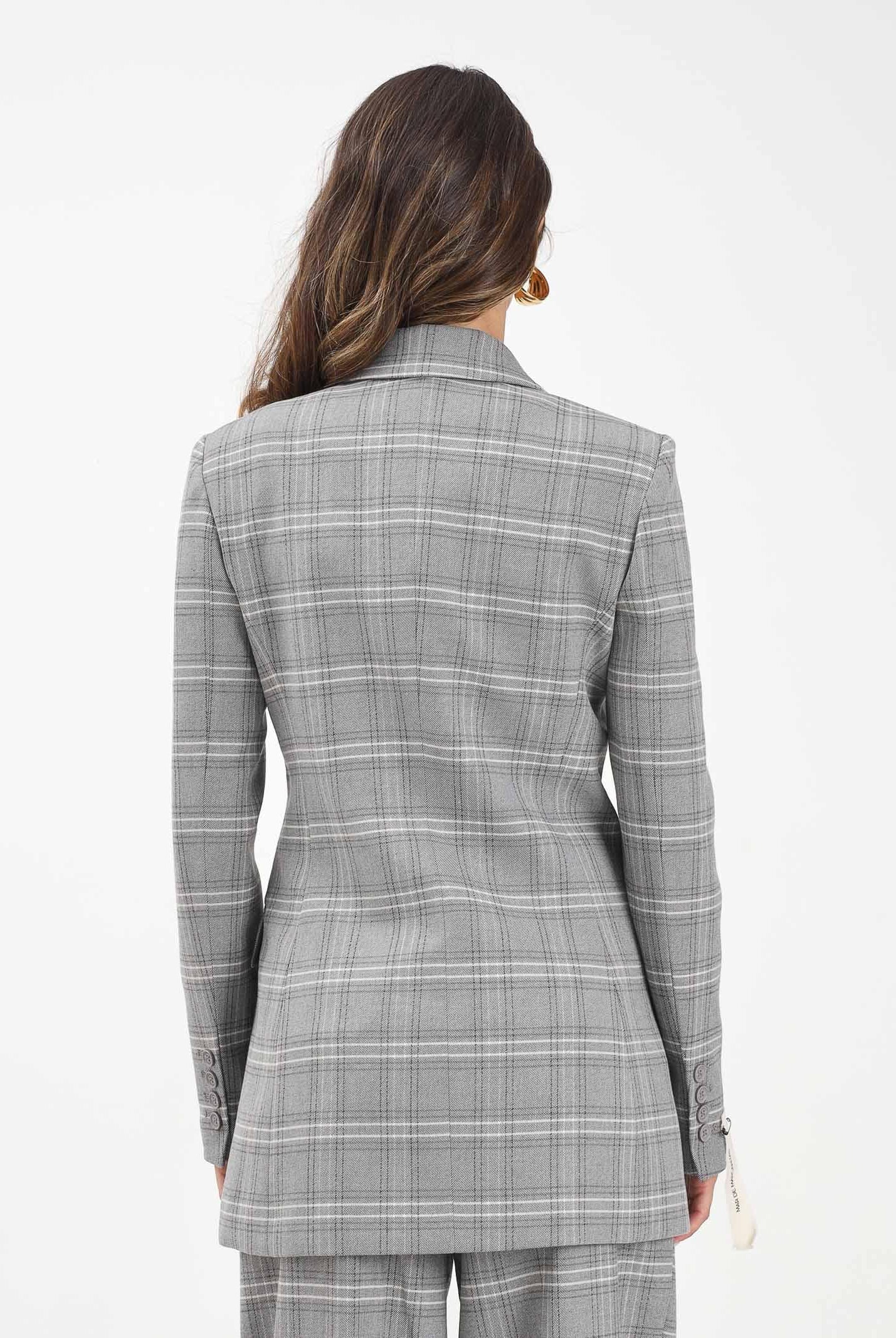 MAR DE MARGARITAS Giacca doppiopetto Norah grigia da donna MMABW01415 GR00 Mar de margaritas