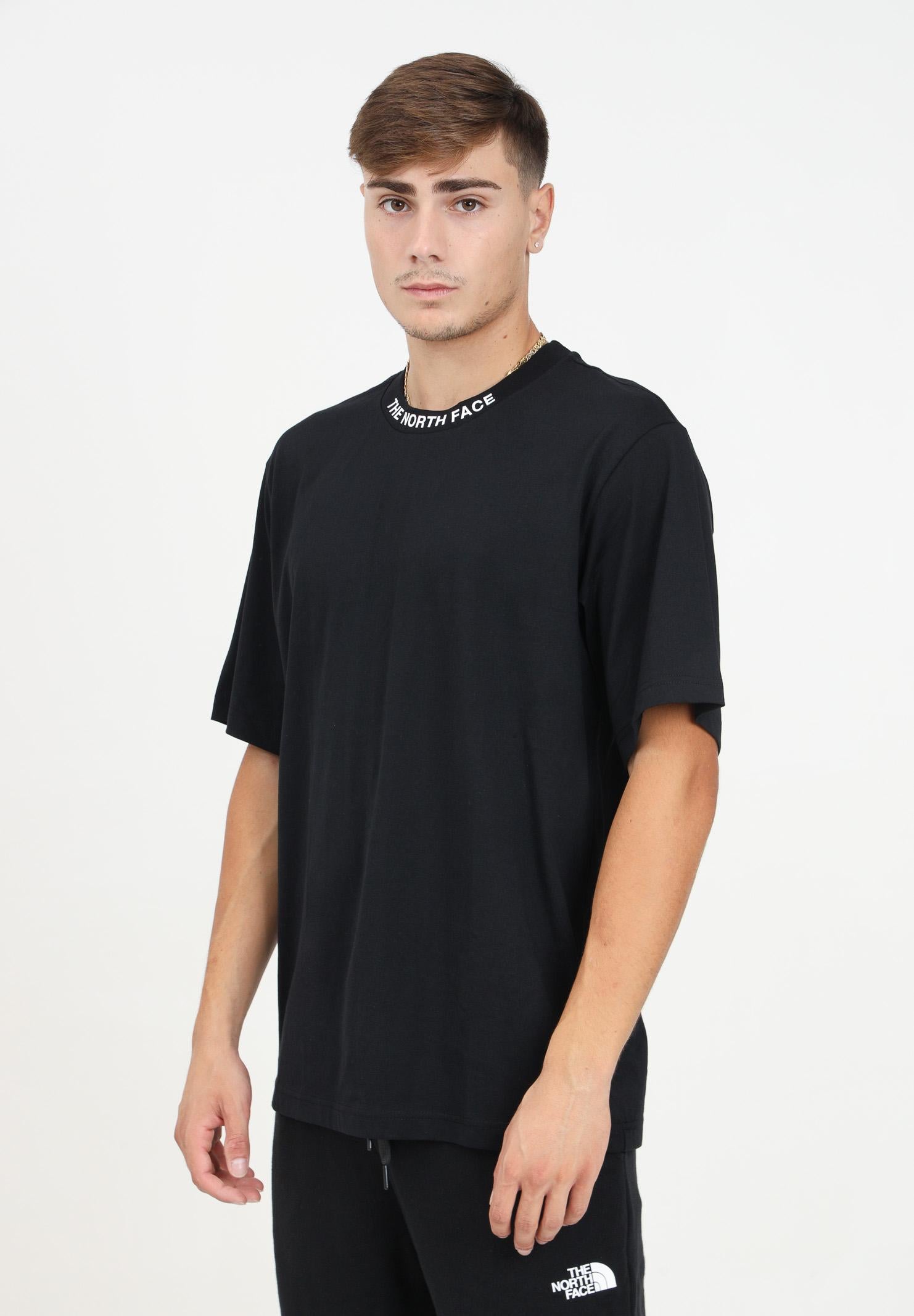 T-shirt a manica corta Zumu nera da uomo NF0A87DDJK31 THE NORTH FACE