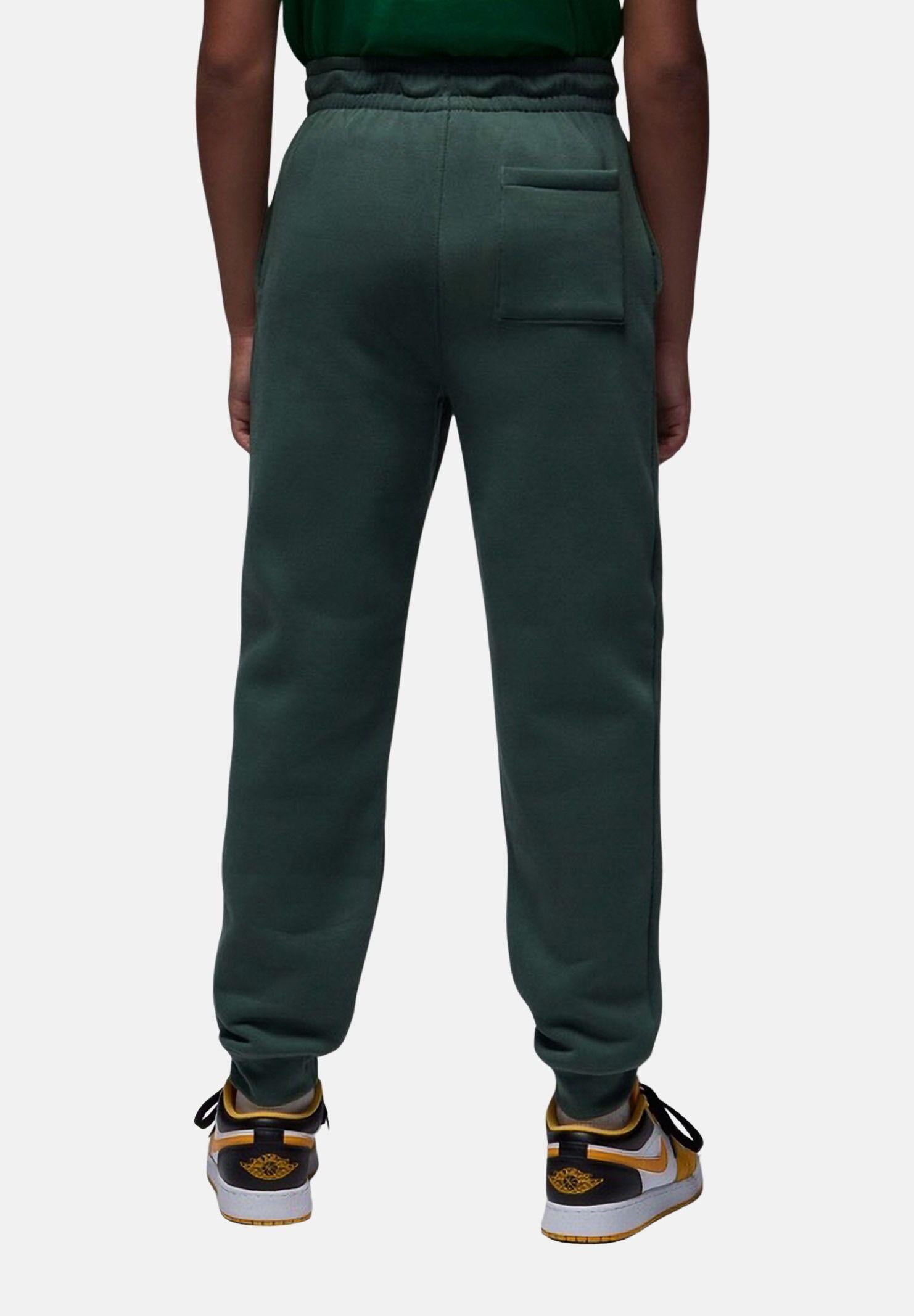 JORDAN Pantalone sportivo Jordan Brooklyn Fleece verde per bambino e bambina 95F113 E8J JORDAN