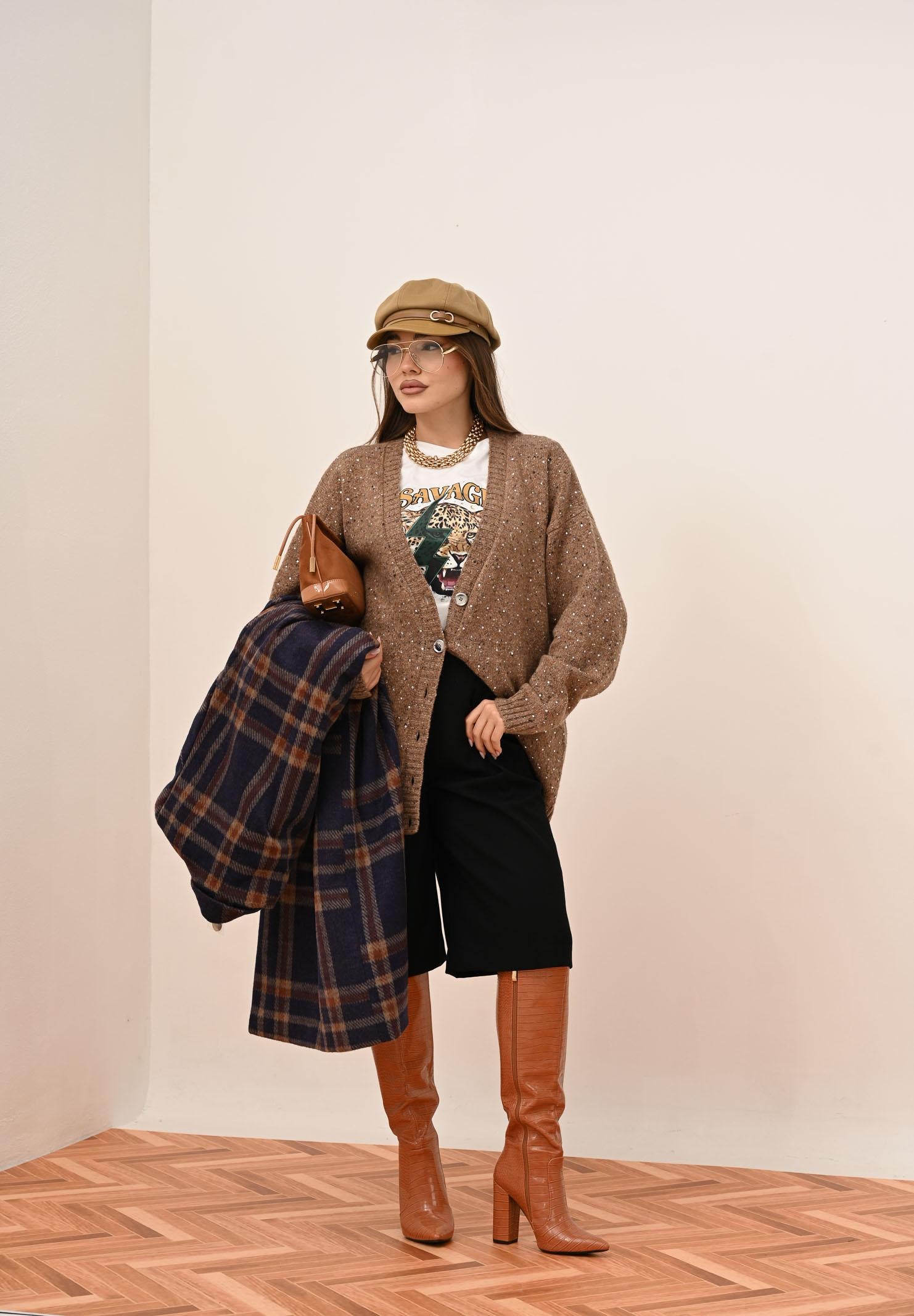 VICOLO Bermuda nero da donna TF1136 NE VICOLO