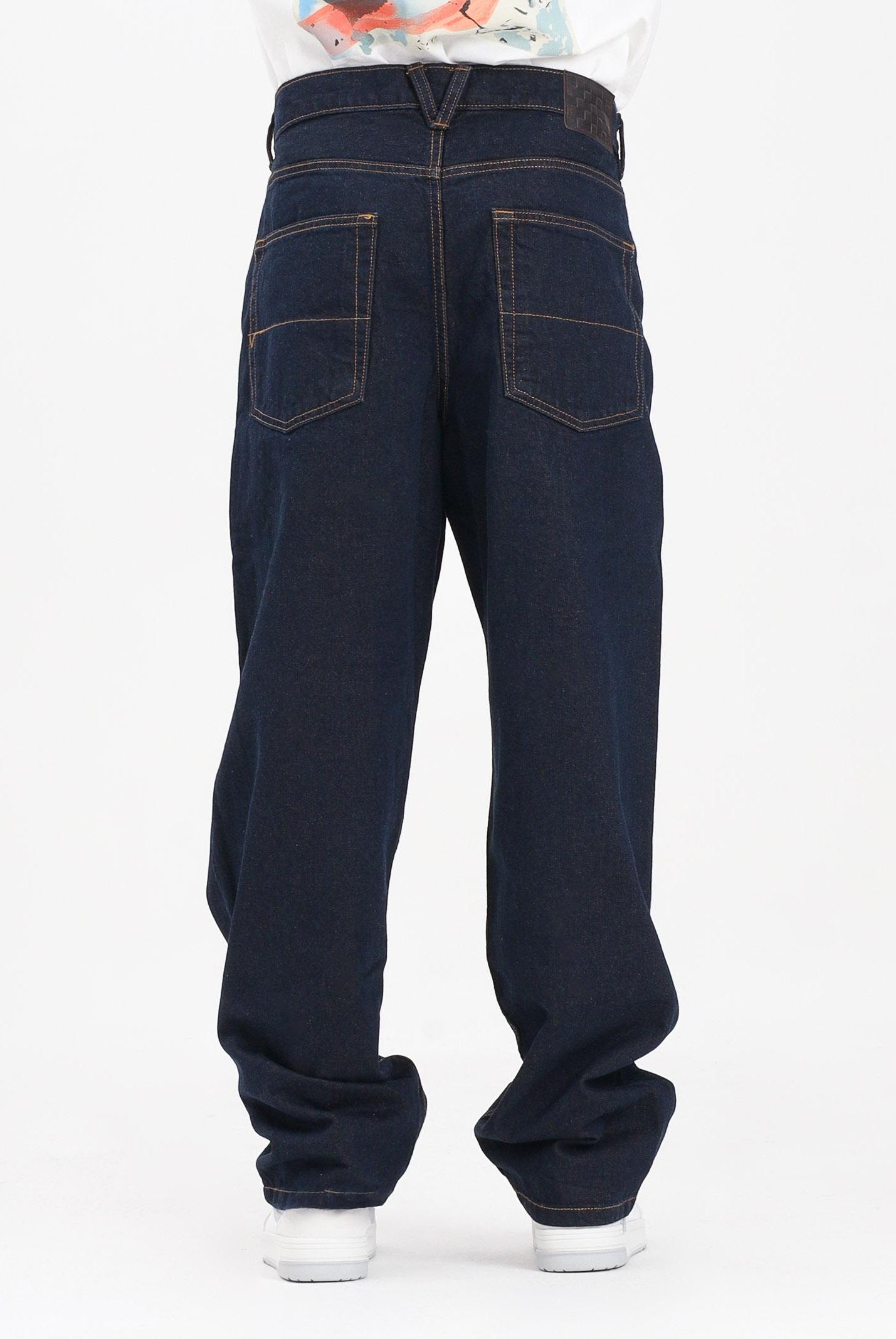 VANS Jeans Check-5 Loose in denim blu da uomo VN000PH6DRR1 VANS