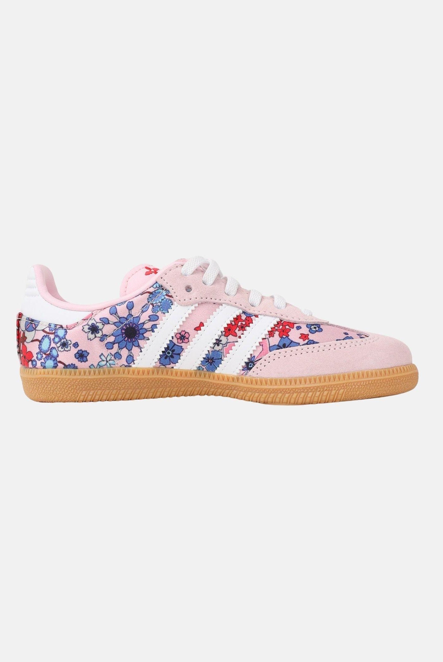 ADIDAS ORIGINALS Sneakers ADIDAS LIBERTY LONDON SAMBA OG COMFORT CLOSURE ELASTIC LACE rosa da bambina JQ2007 . ADIDAS ORIGINALS