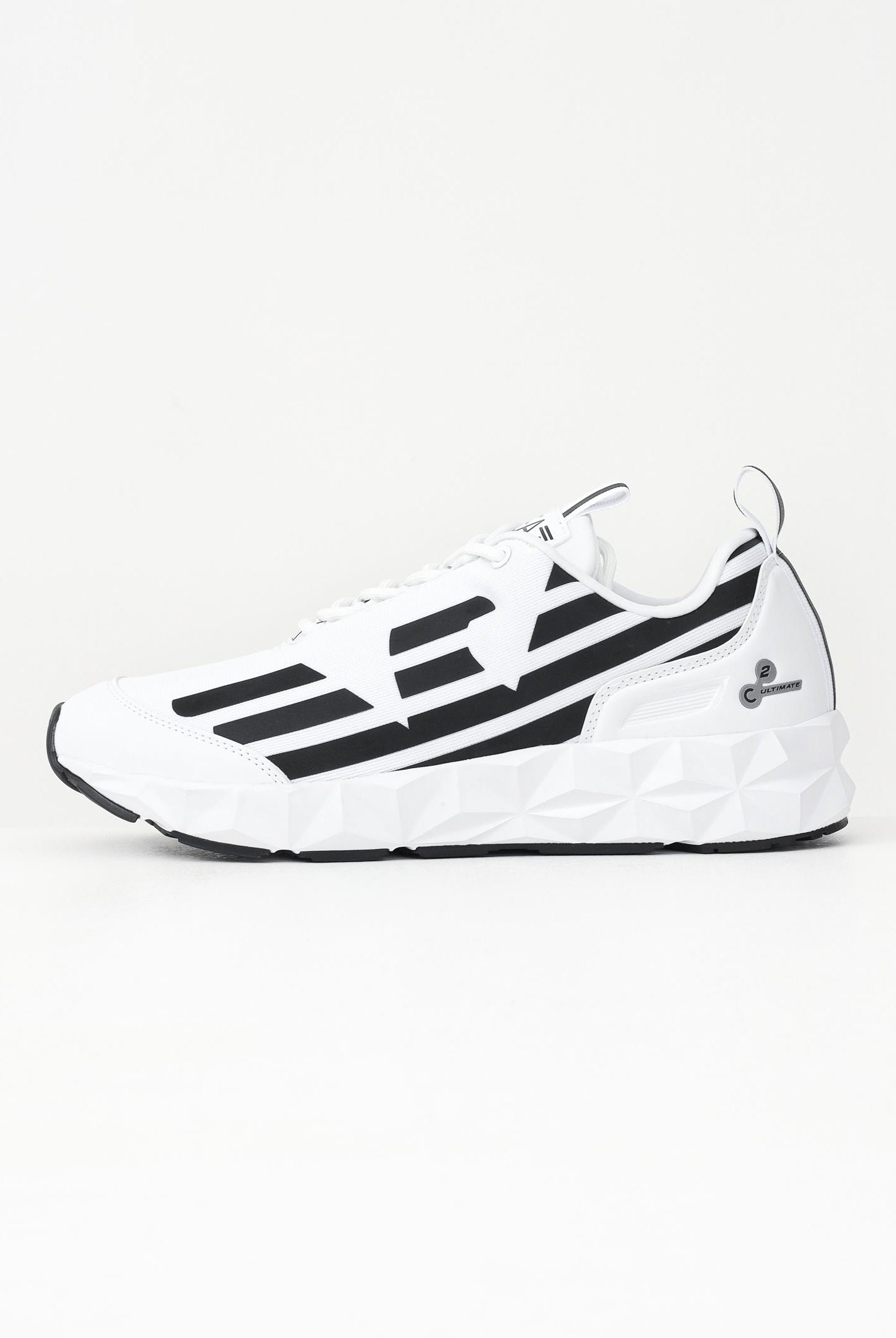 EA7 Sneakers bianche da uomo con stampa logo X8X217XK433 U026 EA7
