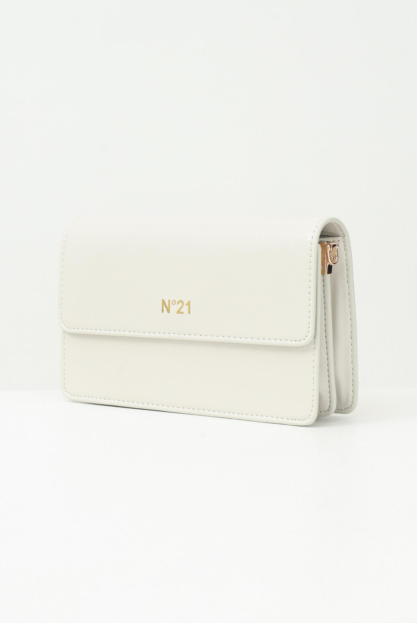 N21 Pochette champagne da donna effetto lucido dalla forma rettangolare N2104RN0246 0N718 N21