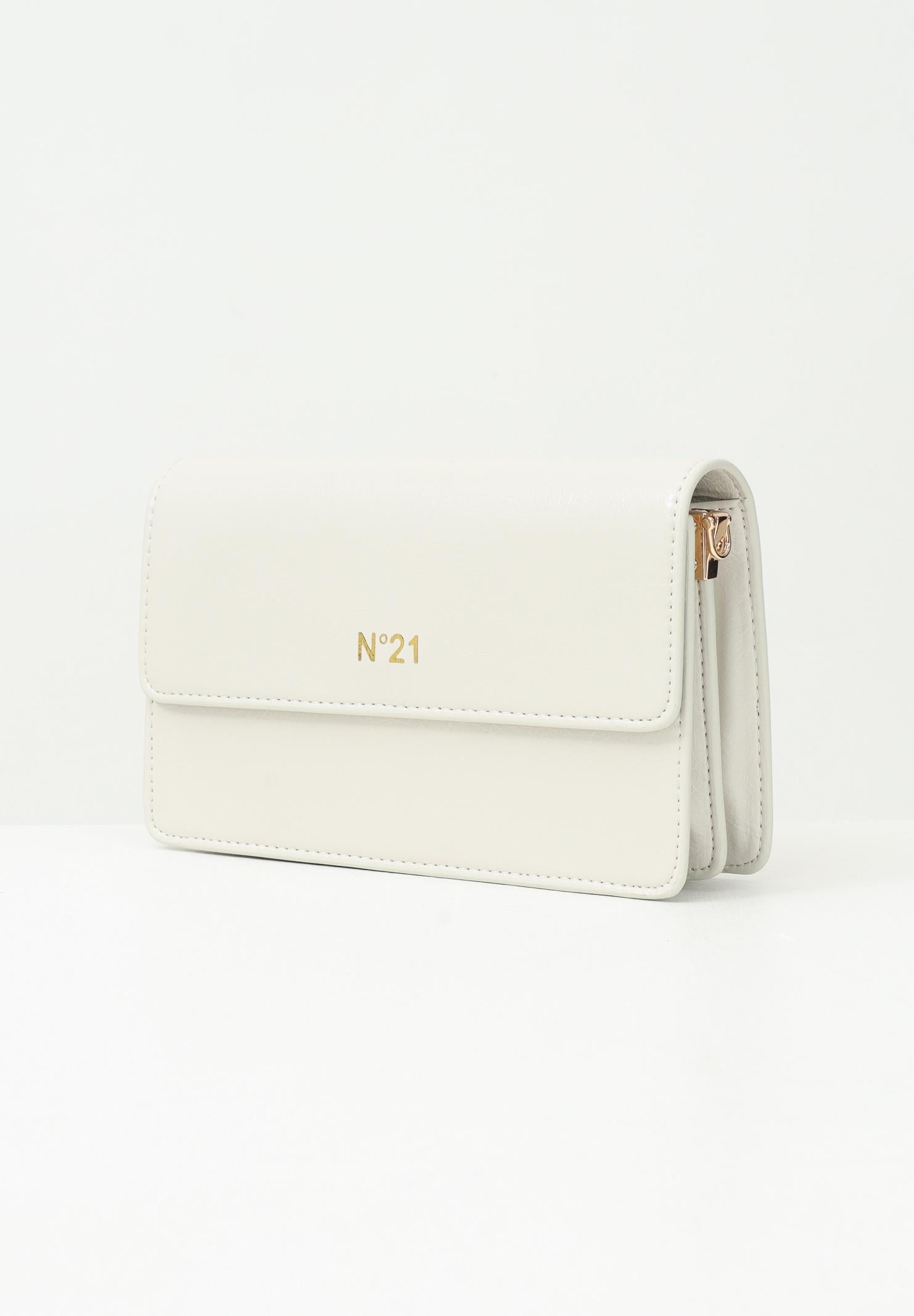 N21 Pochette champagne da donna effetto lucido dalla forma rettangolare N2104RN0246 0N718 N21