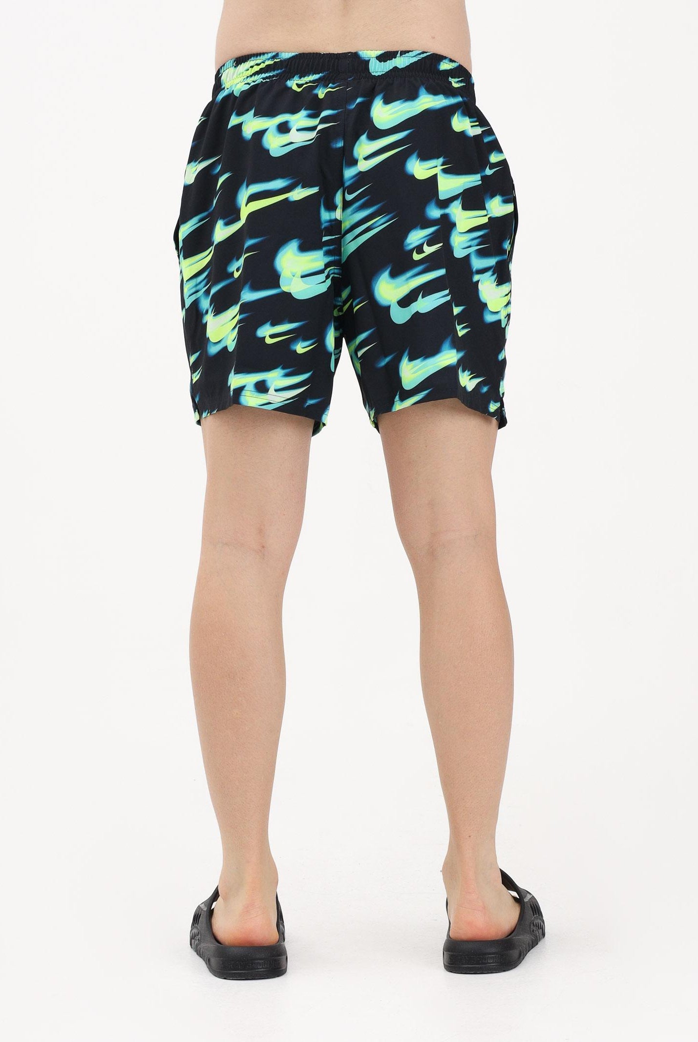 NIKE Shorts mare nero da uomo con stampa NESSG551 737 NIKE