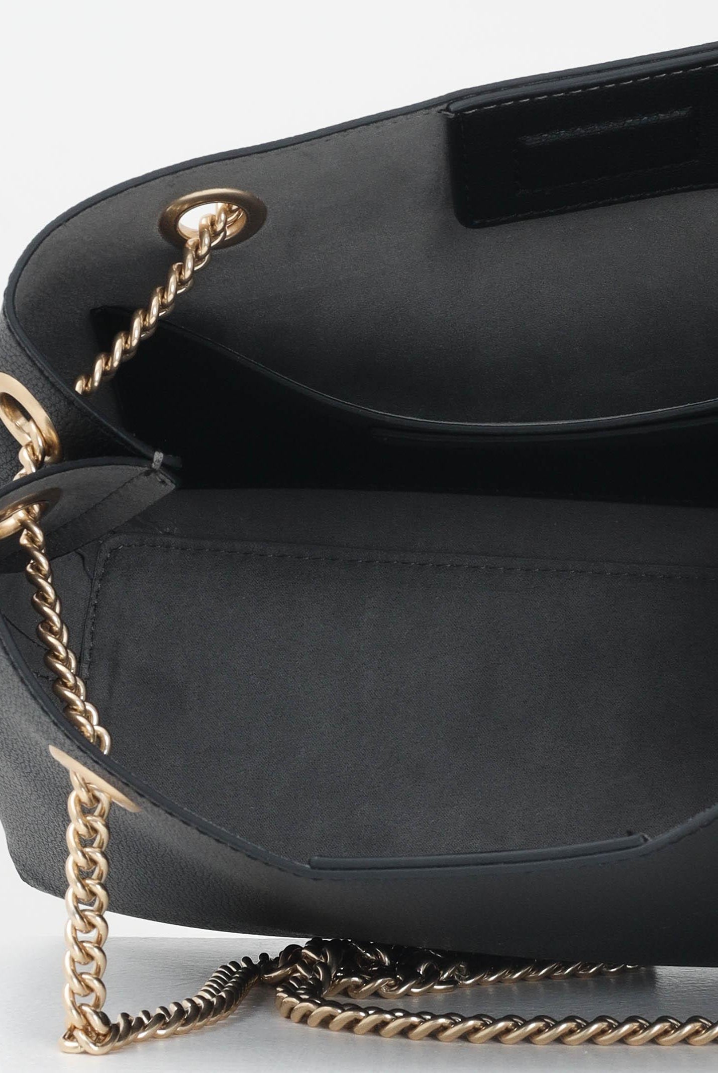 CALVIN KLEIN Borsa a spalla nera da donna con logo LV04F3205G UB1 CALVIN KLEIN