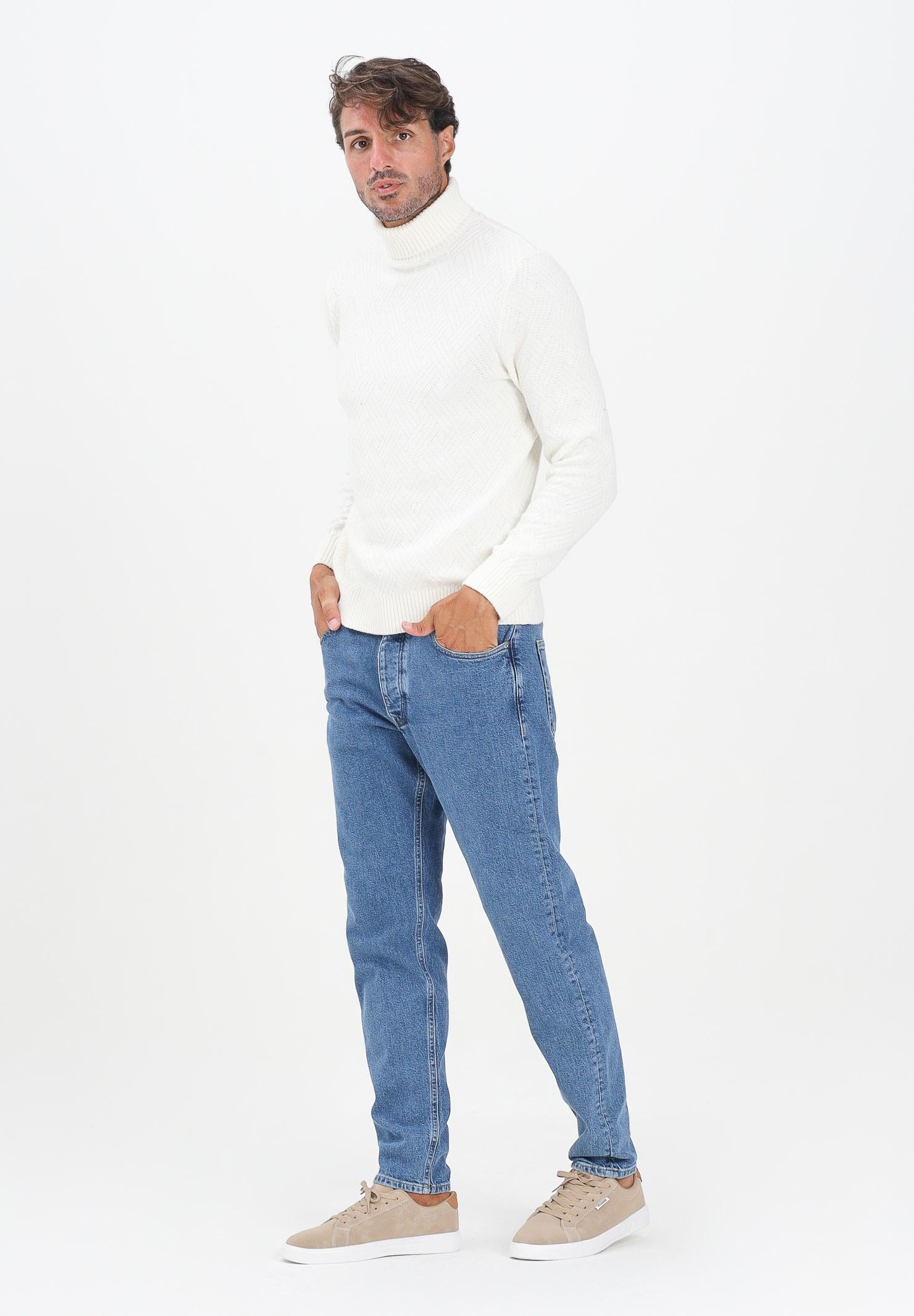SELECTED HOMME Jeans in denim blu medio da uomo 16098202 MediumBlueDen SELECTED HOMME