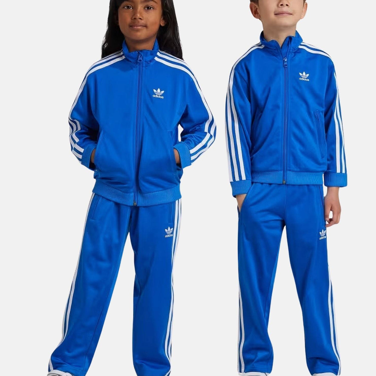 ADIDAS ORIGINALS Adicolor Firebird blue tracksuit for boys and