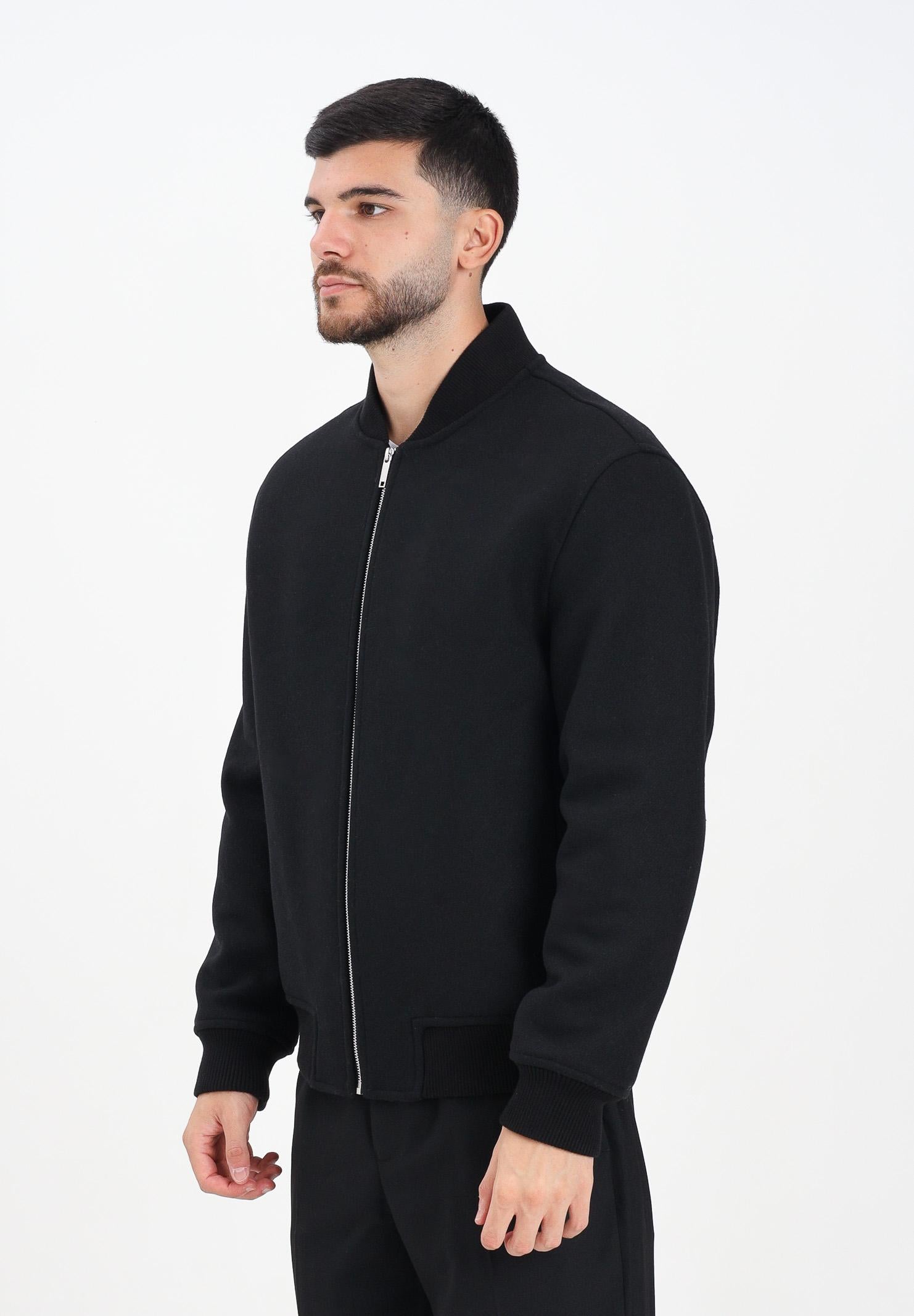 SELECTED HOMME Bomber nero da uomo 16098106 Black SELECTED HOMME