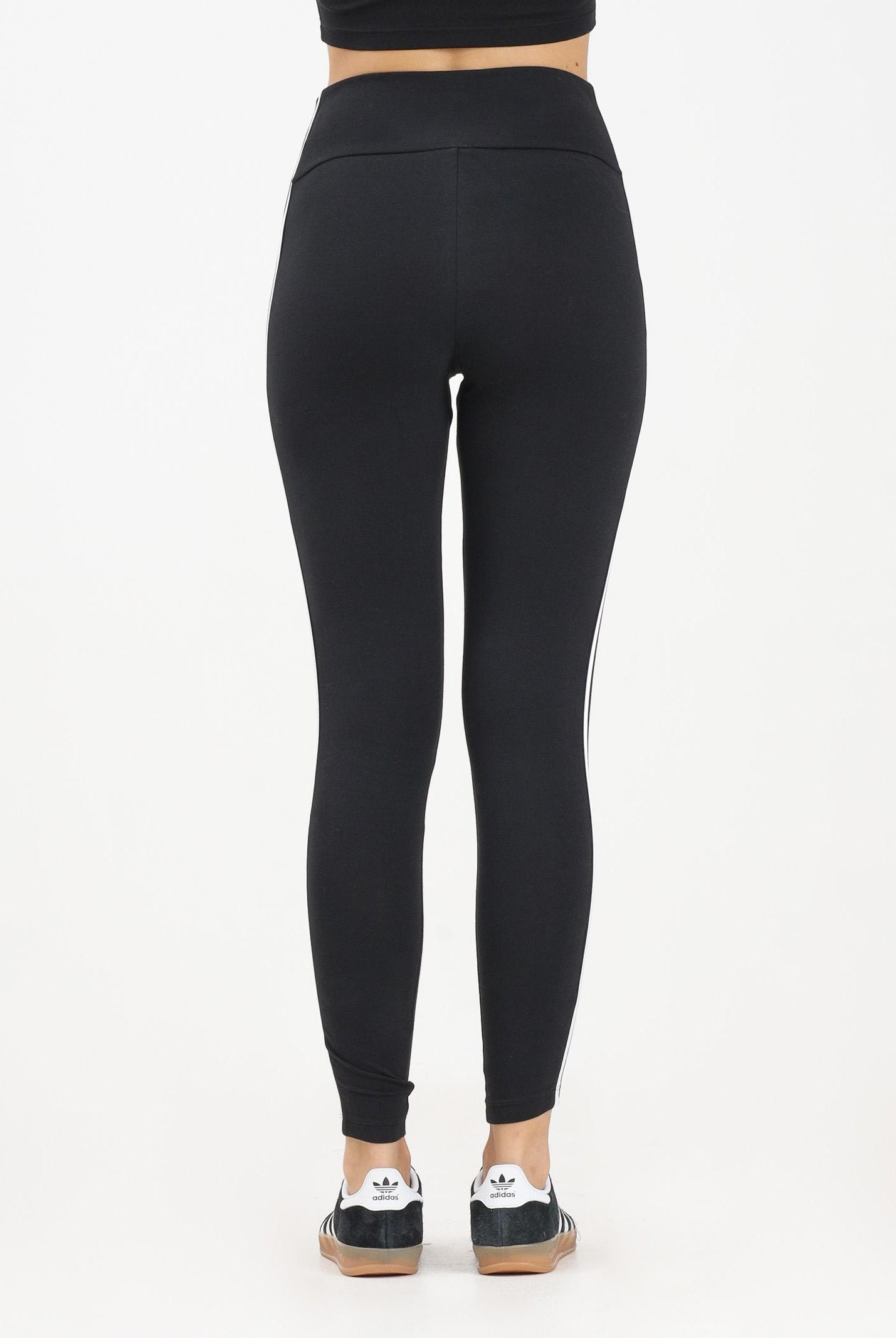 ADIDAS ORIGINALS Leggings Adicolor 3-Stripes nero da donna JX5242 ADIDAS ORIGINALS