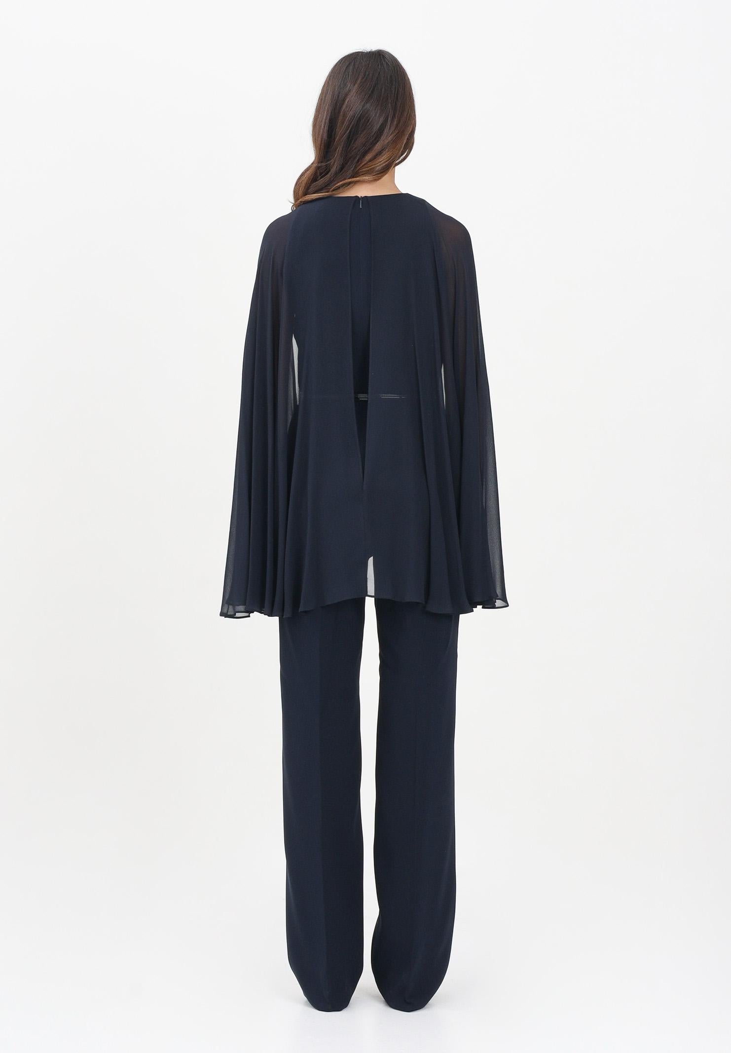 MAX MARA Tuta elegante Vertice blu da donna 2526246013600 005 MAX MARA