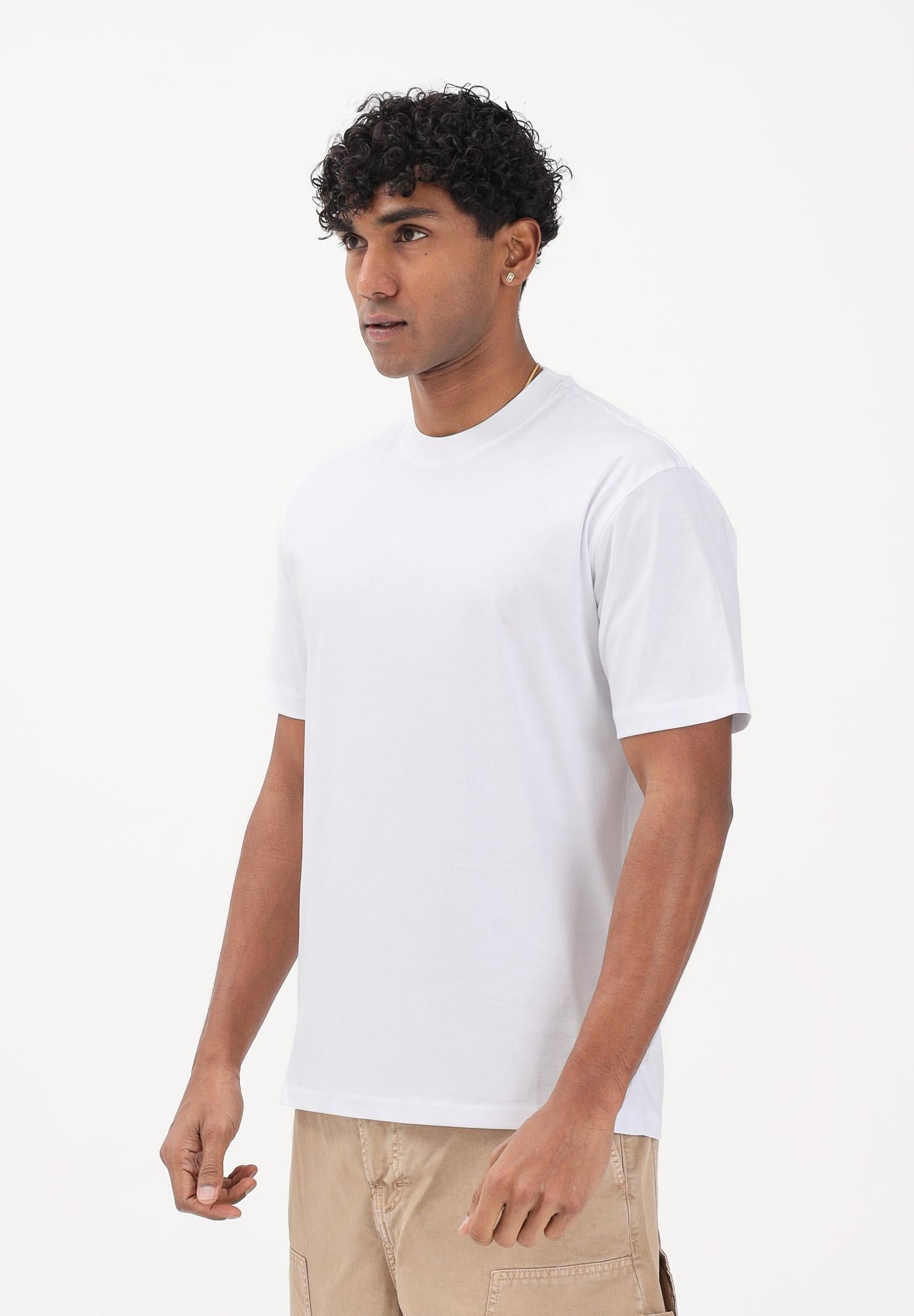 I'M BRIAN T-shirt a manica corta bianco da uomo TS3742 002 I'M BRIAN