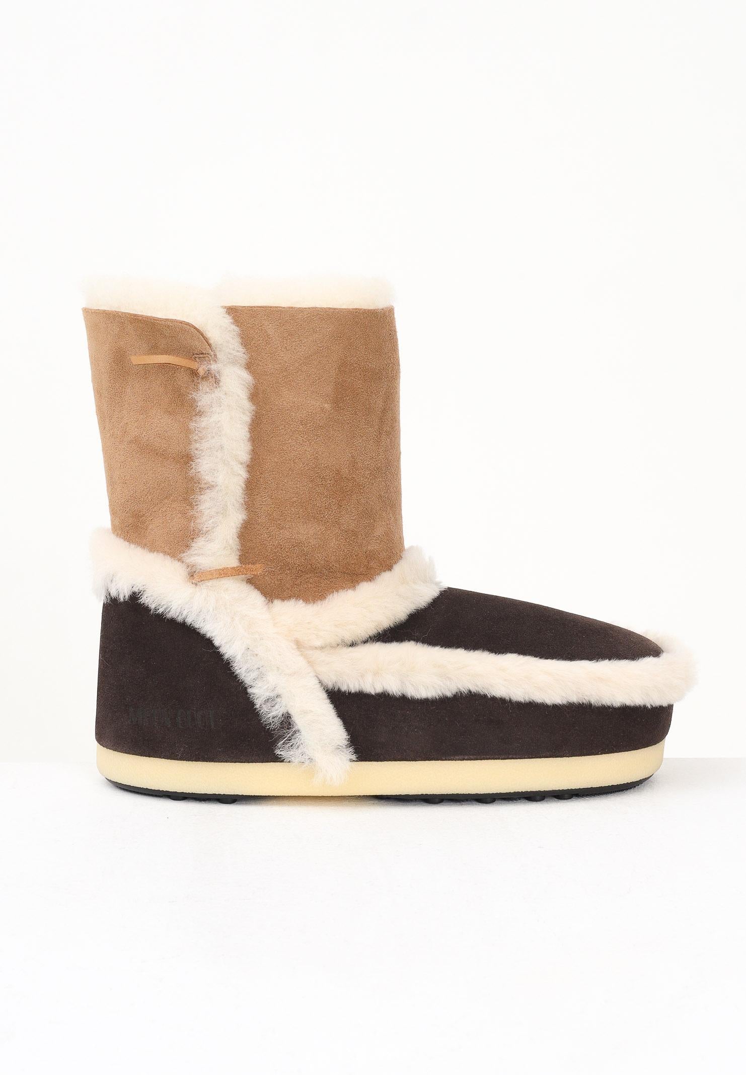 MOON BOOT Stivale EVX PATCH marrone da donna 80D1470060 MM05 MOON BOOT