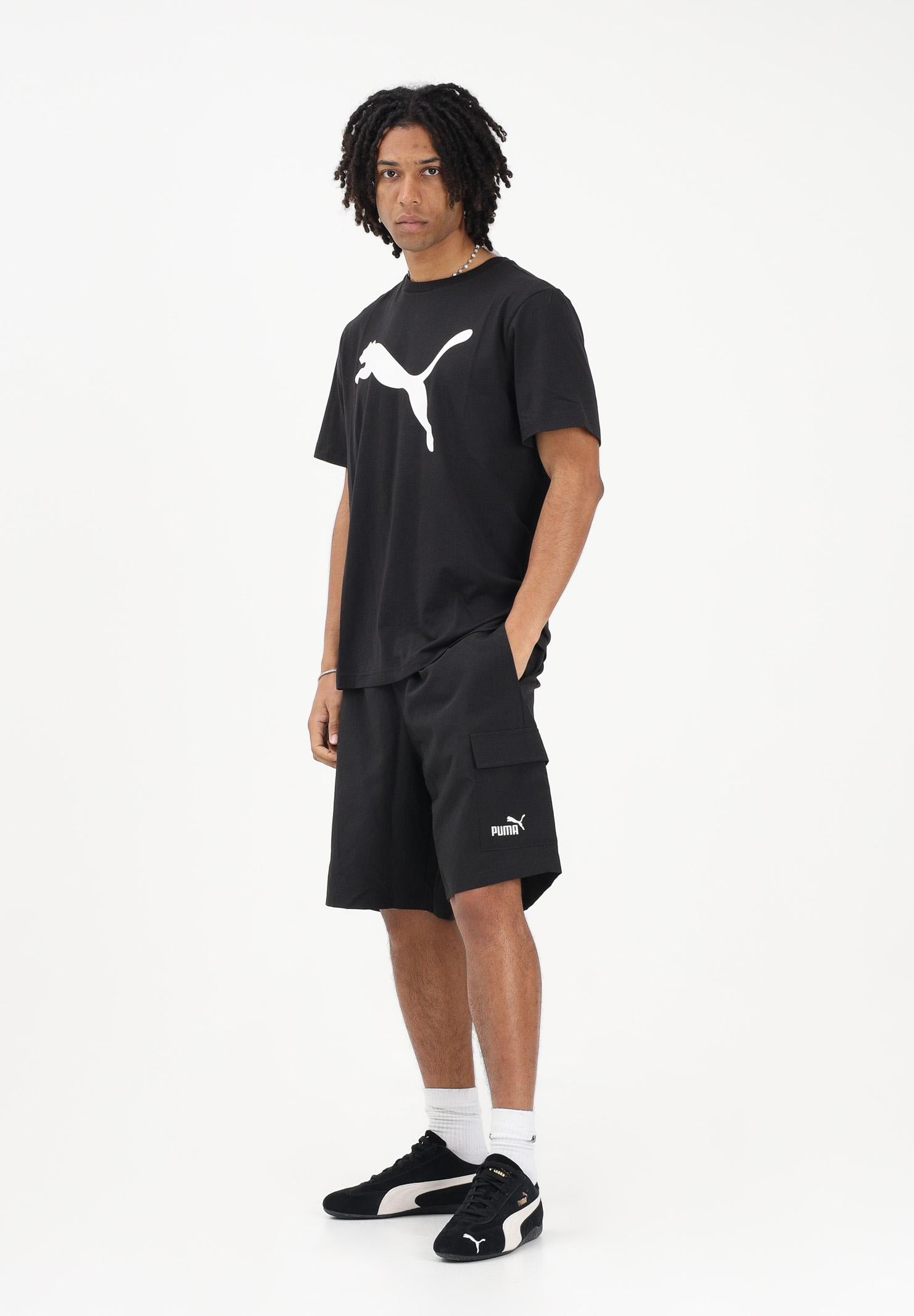 PUMA Shorts sportivo Essentials Cargo nero da uomo 682664 01 PUMA