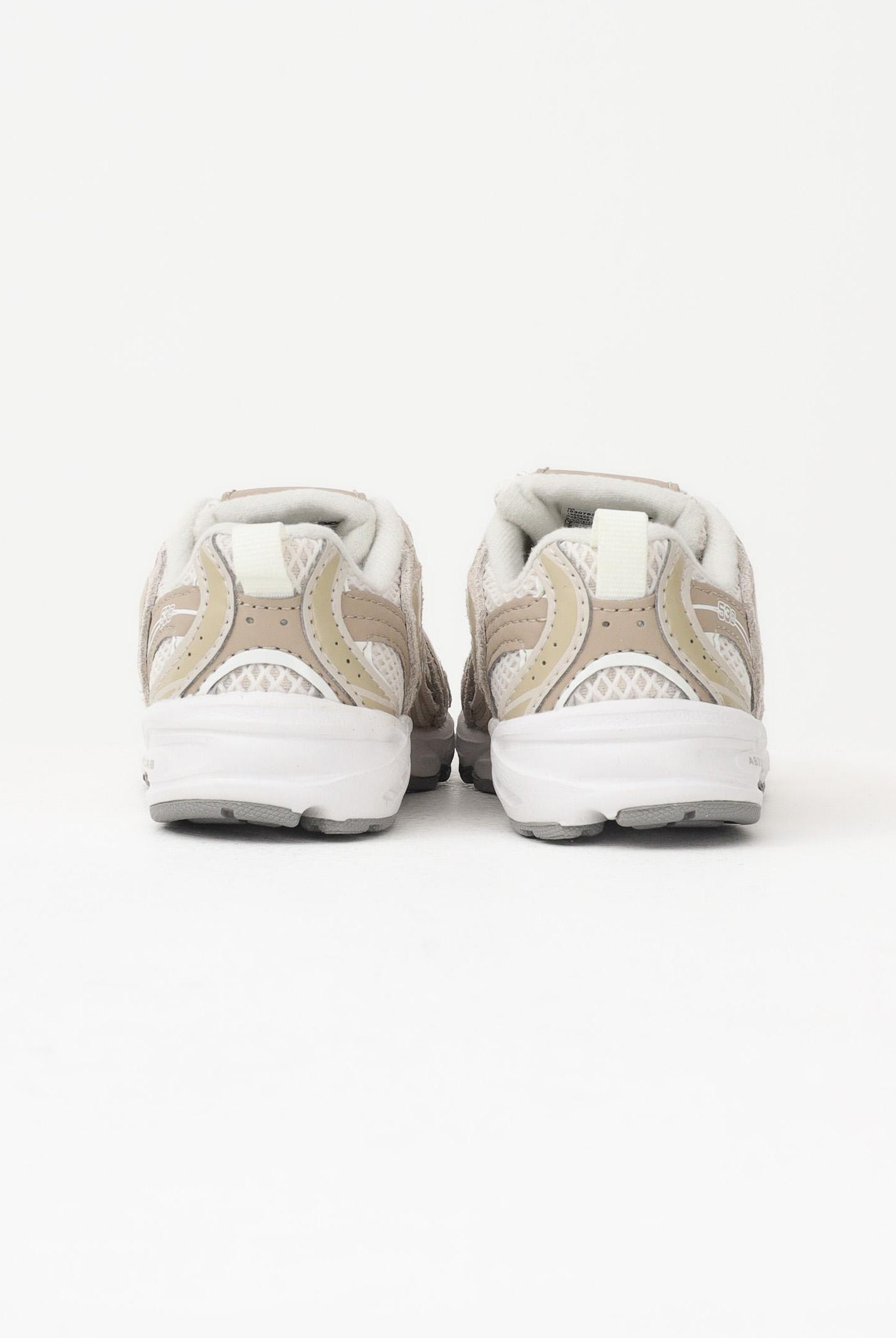 NEW BALANCE Sneakers 530 Bungee Lace panna e beige da neonato I530783 . NEW BALANCE