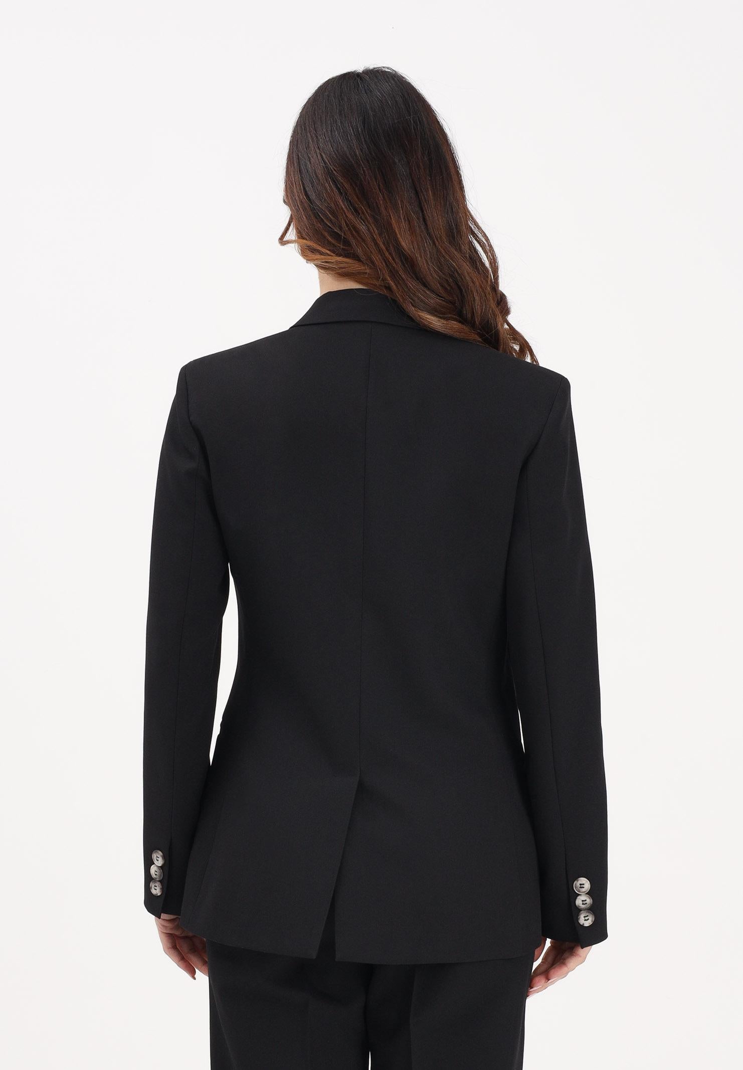 VICOLO Giacca nera da donna dal taglio sartoriale TAB0246 A99 VICOLO