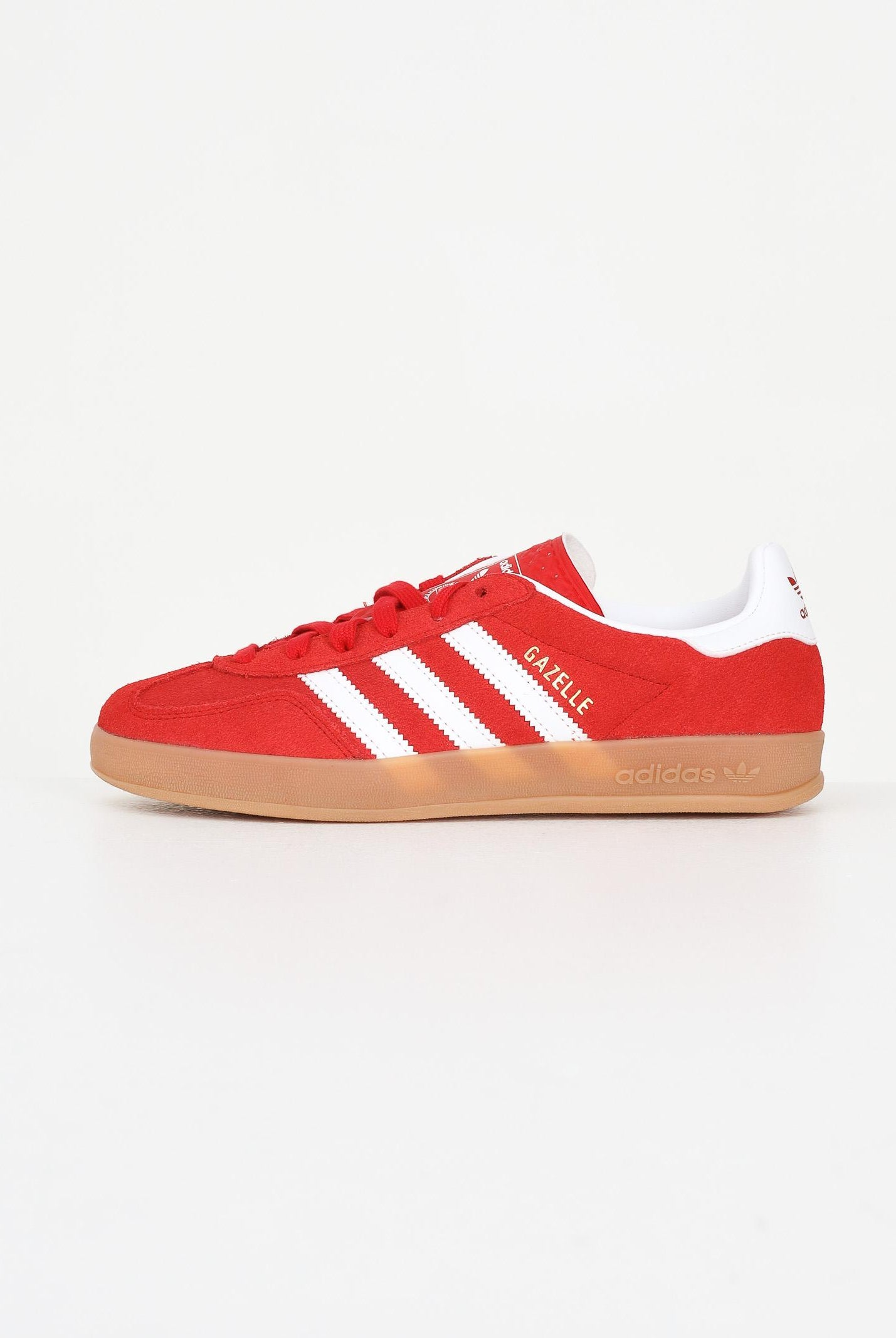 ADIDAS ORIGINALS Sneakers Gazelle rosse per uomo e donna JS3801 . ADIDAS ORIGINALS