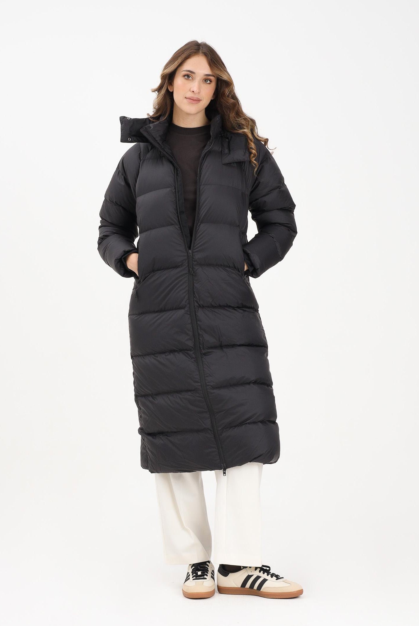 THE NORTH FACE Piumino lungo Hydrenalite City nero da donna NF0A8D3NJK31  THE NORTH FACE