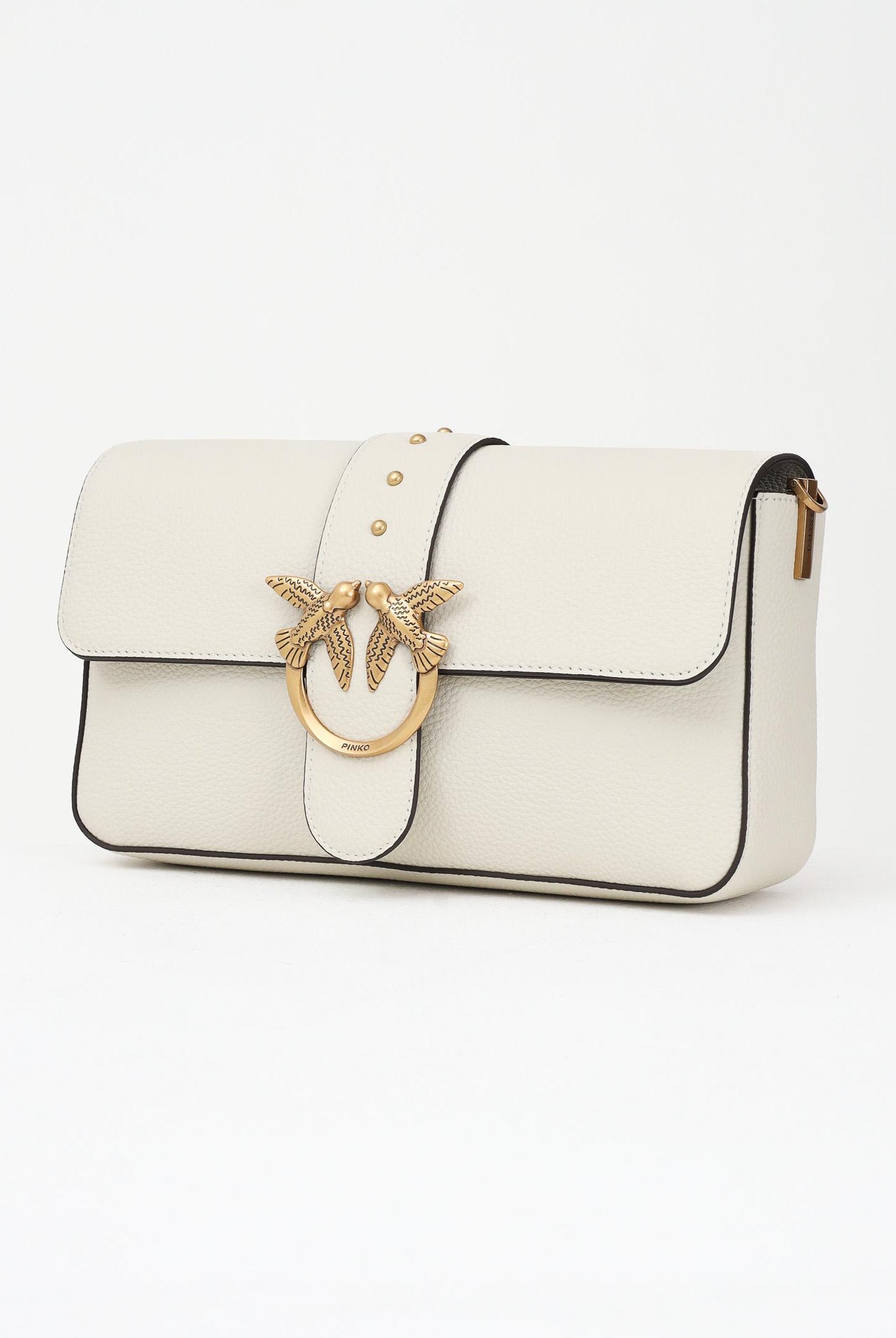 PINKO Borsa a tracolla Love Bag Slouchy panna da donna 104524A2OX Z14Q PINKO