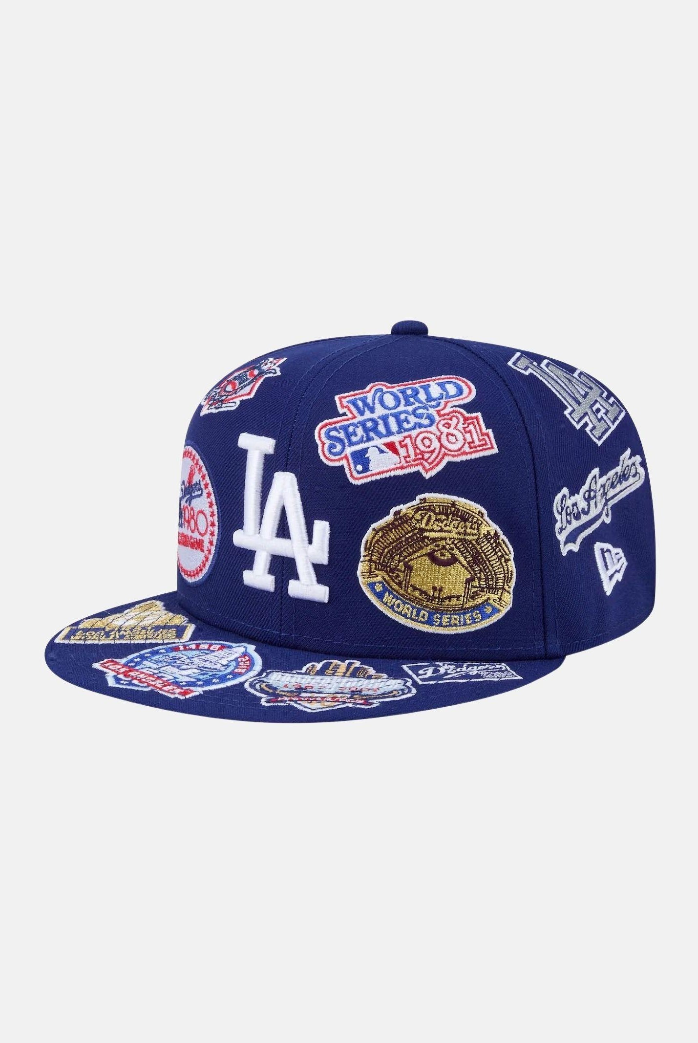 NEW ERA Cappello con visiera Los Angeles Dodgers MLB All Over Team 59FIFTY blu da uomo 60803415 . NEW ERA