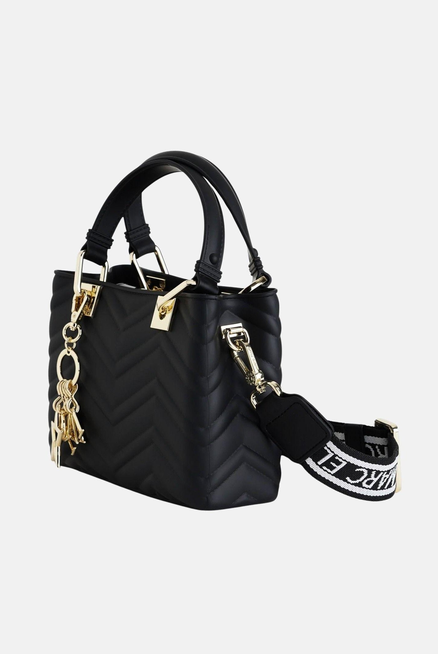 MARC ELLIS Borsa a mano Krissy Wave M nera da donna KRISSY-WAVE-M BLLIGO MARC ELLIS