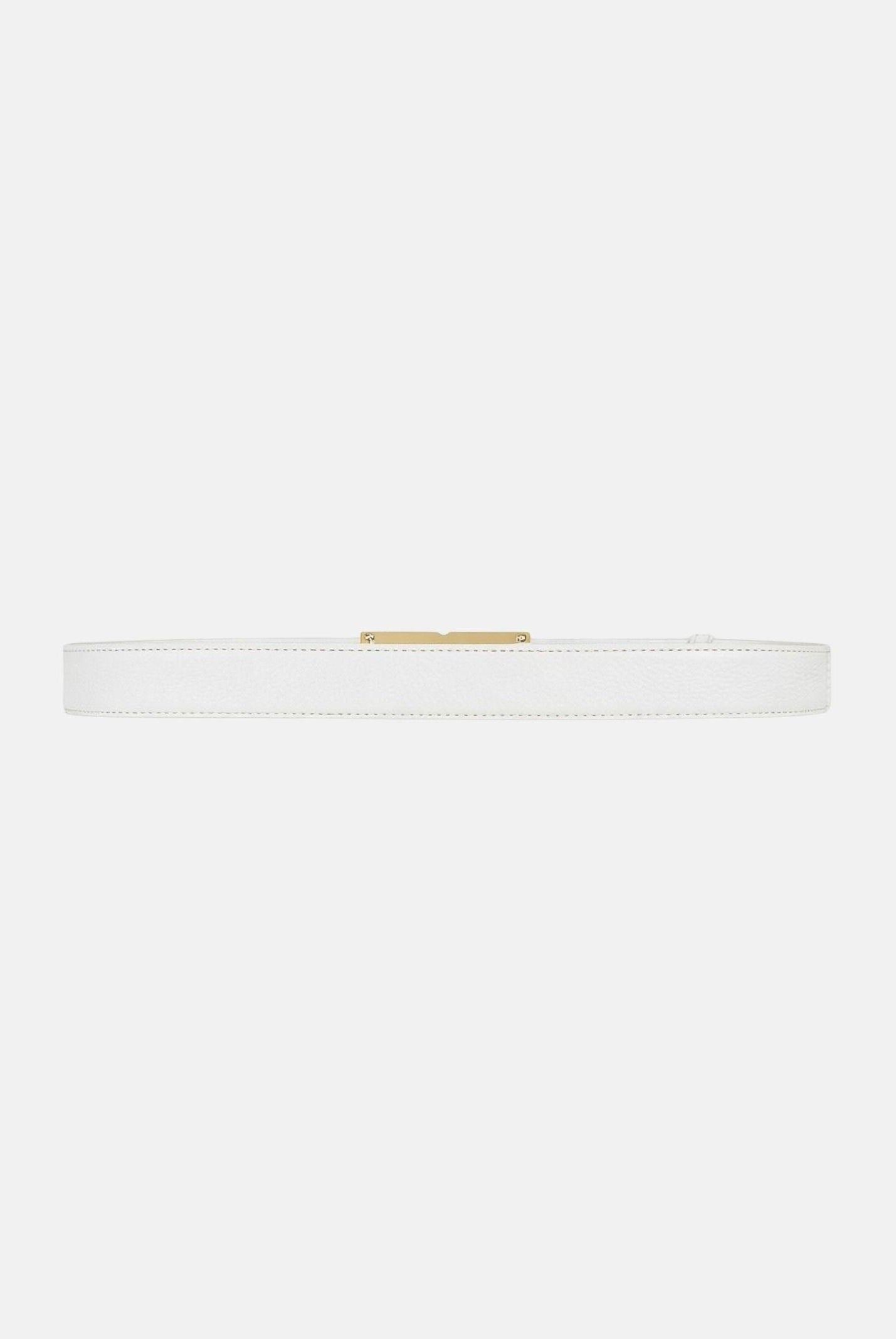 ELISABETTA FRANCHI Cintura in pelle avorio da donna CT88S62E2 360 ELISABETTA FRANCHI