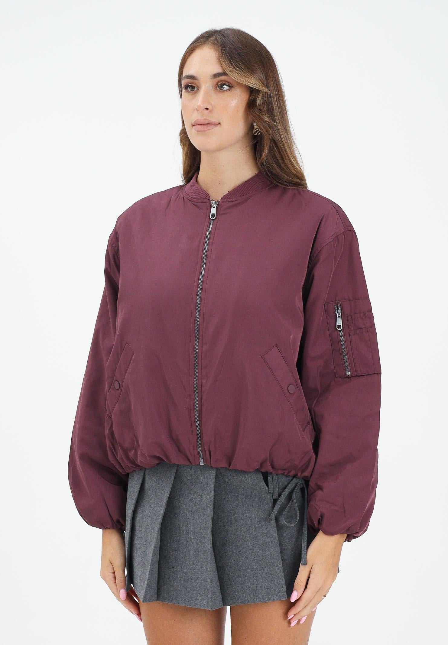 ONLY Bomber bordeaux da donna 15348654 MauveWine ONLY
