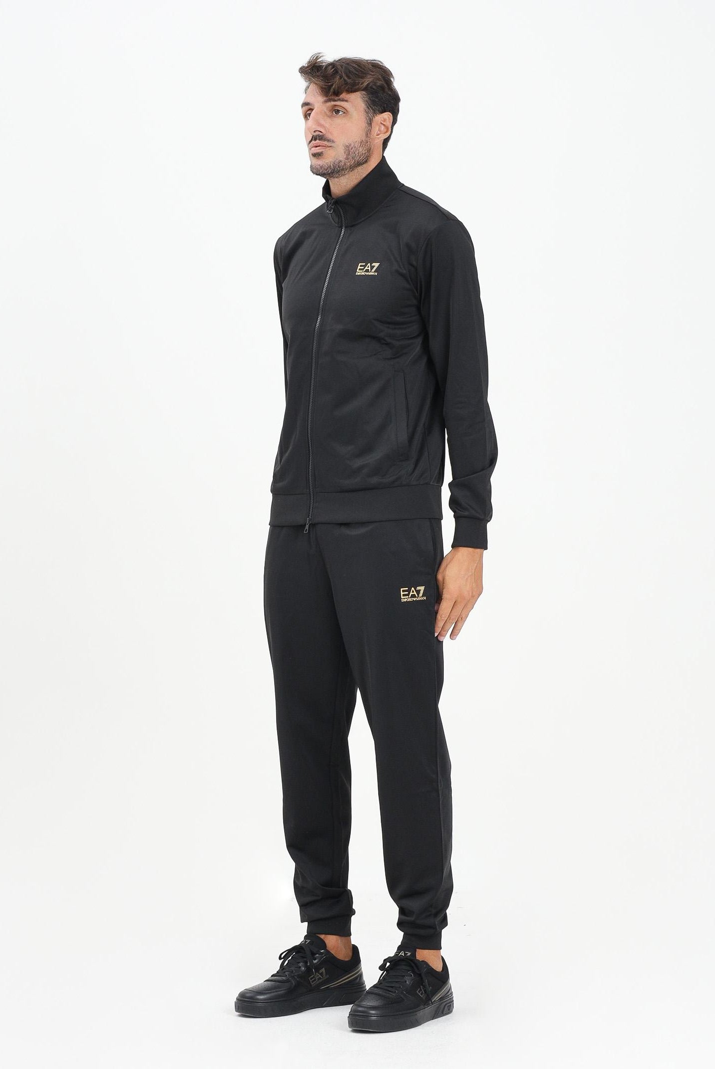 EA7 Tuta Core Identity nera da uomo 8NPV65PJHCZ 0208 EA7