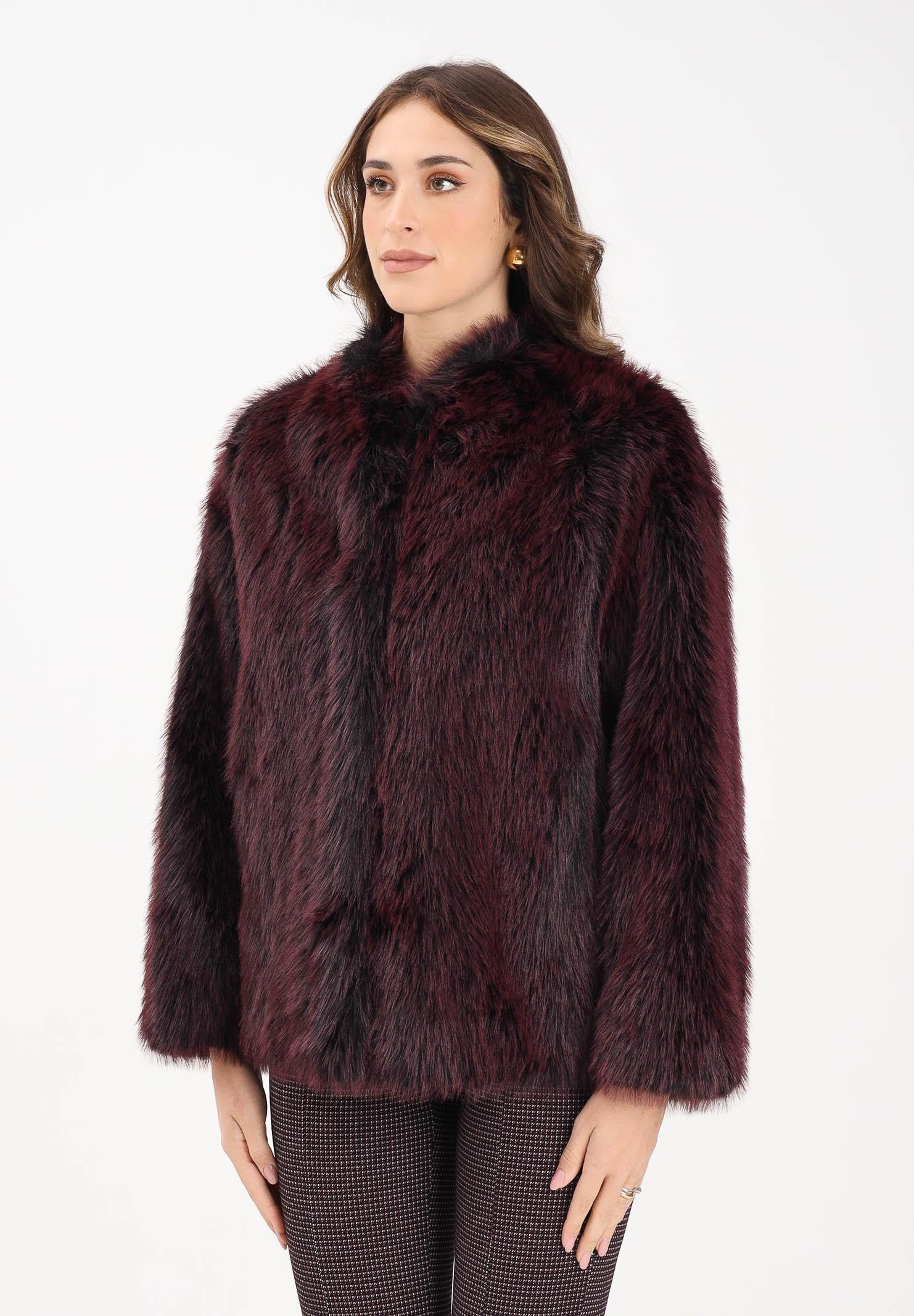 PATRIZIA PEPE Pelliccia bordeaux da donna 8O0197E072 R871 PATRIZIA PEPE