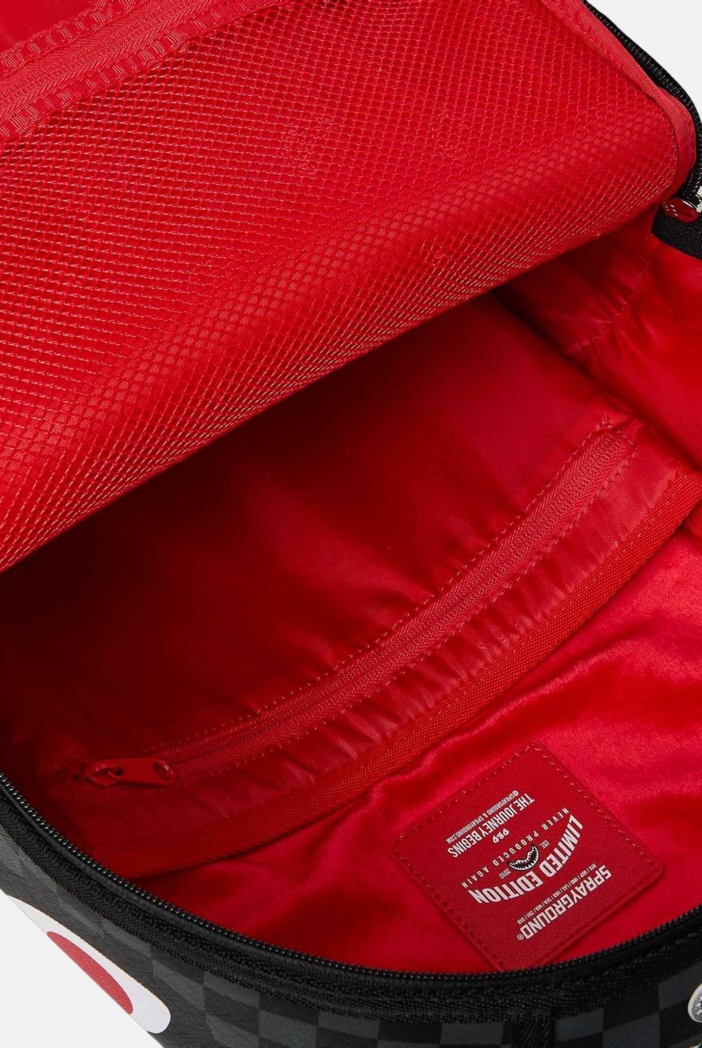 SPRAYGROUND Zaino SILVER SIDE DRIP argento e nero per uomo e donna 910B8940NSZ . SPRAYGROUND