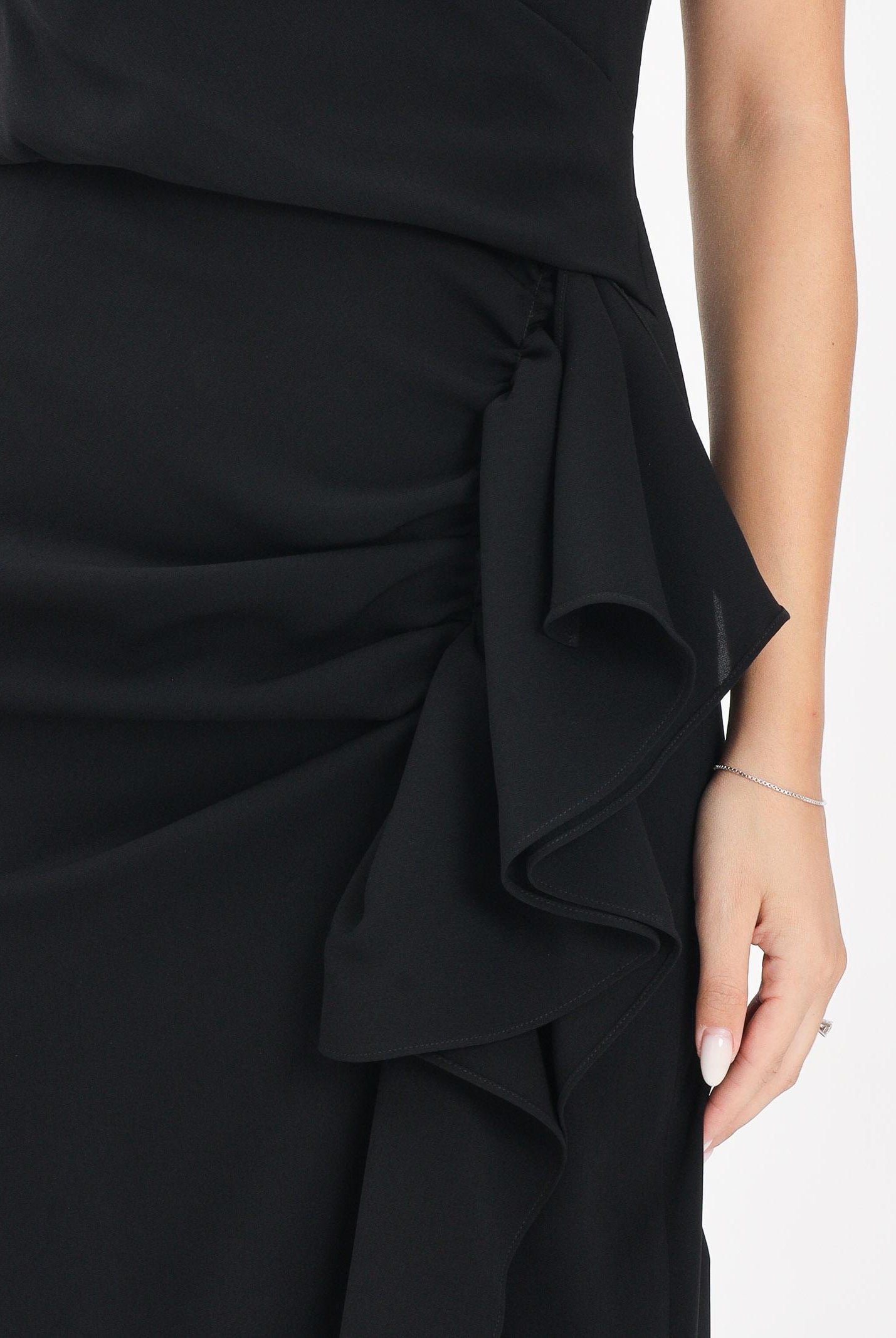 MAX MARA Abito midi Aia nero da donna 2526226111600 001 MAX MARA