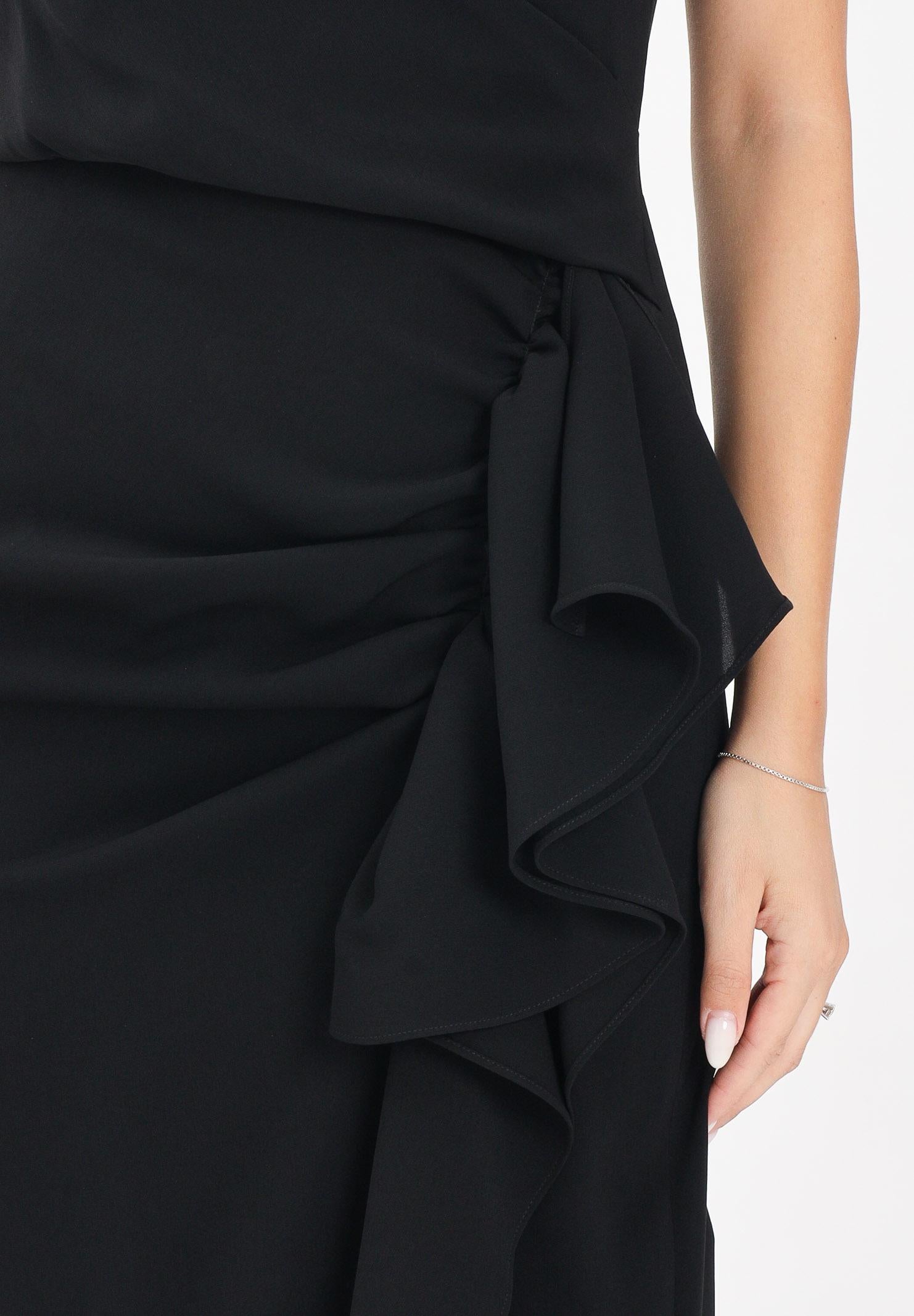 MAX MARA Abito midi Aia nero da donna 2526226111600 001 MAX MARA