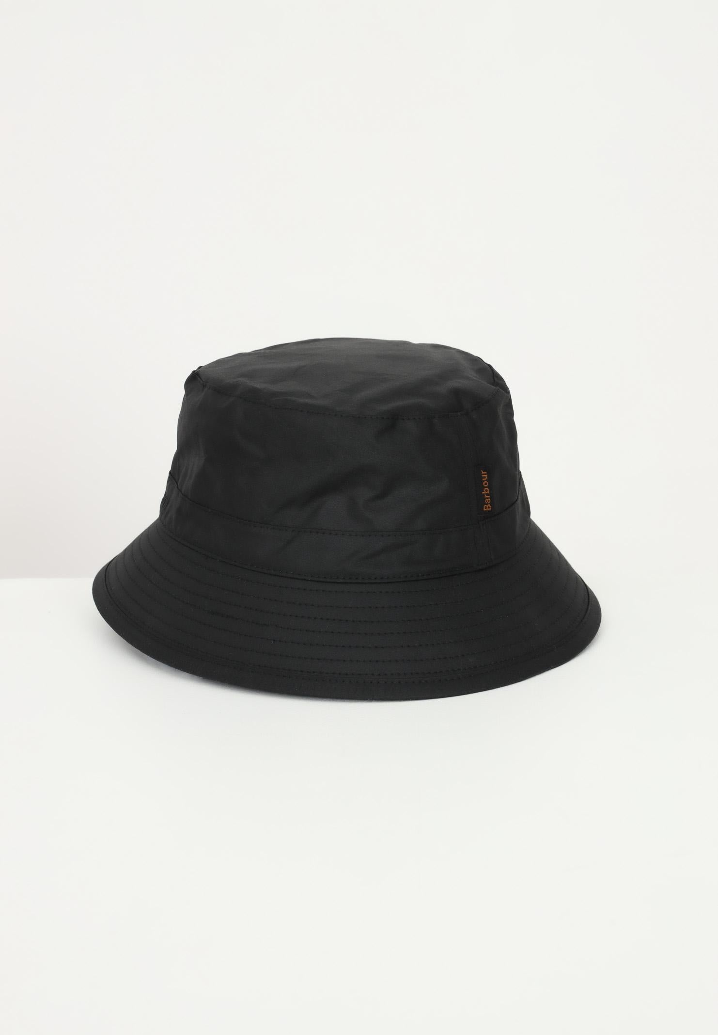 BARBOUR Bucket cerato nero per uomo e donna 242-MHA0001MHA BK91 BARBOUR