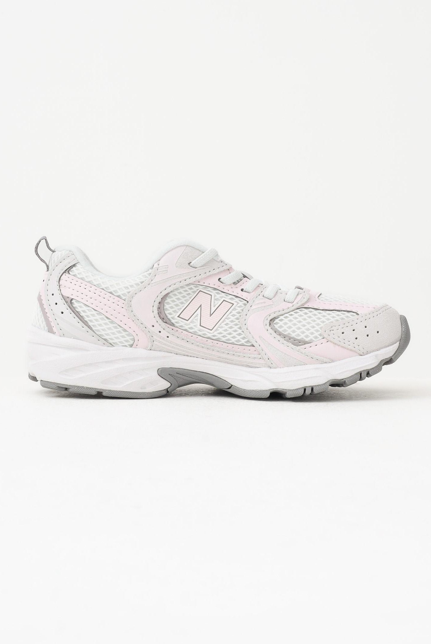 NEW BALANCE Sneakers 530 Bungee Lace rosa da bambina P5304AU . NEW BALANCE
