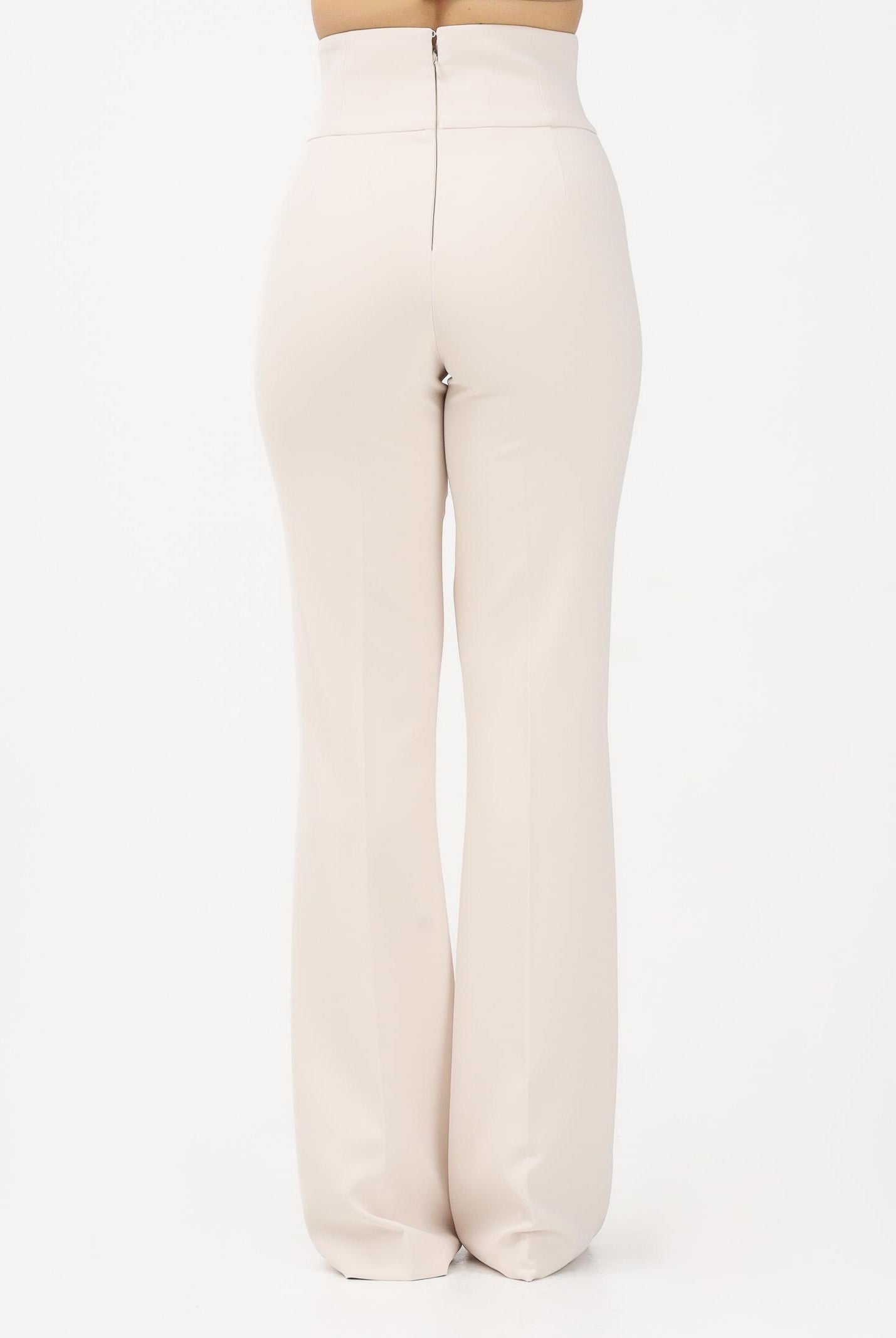 ALMA SANCHEZ Pantalone elegante Maxil panna da donna AS26015T MA ALMA SANCHEZ