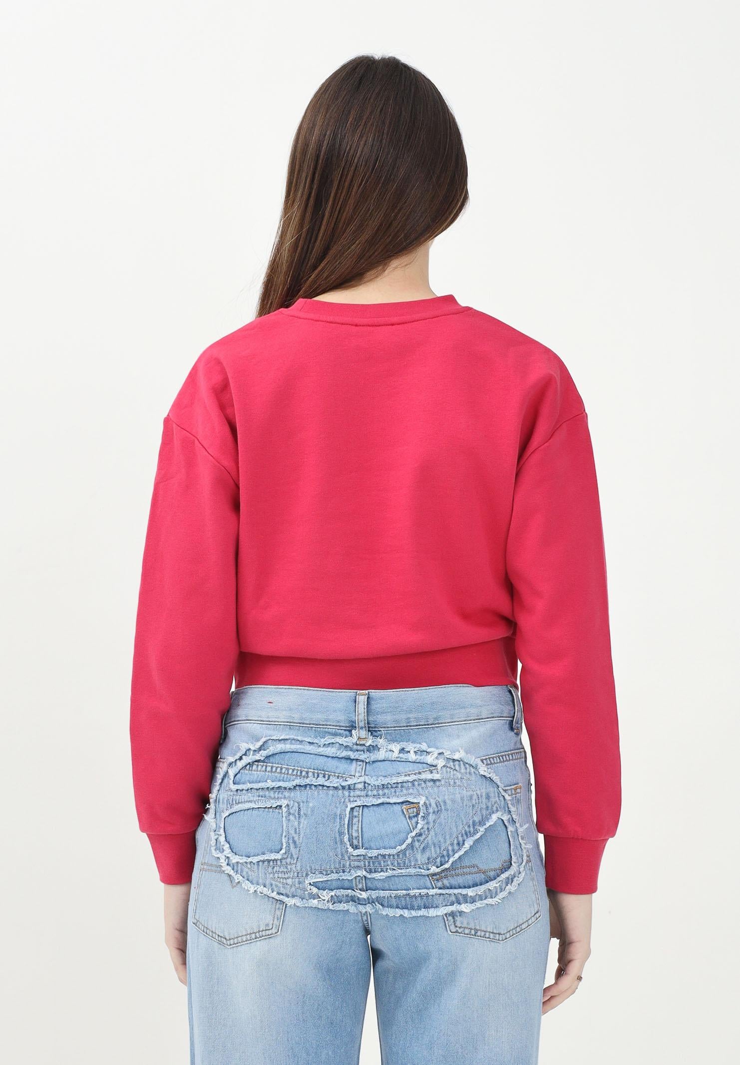 DIESEL Felpa girocollo Straslium rosso fragola per donna, ragazze e bambine J01826KYAX3 K362 DIESEL
