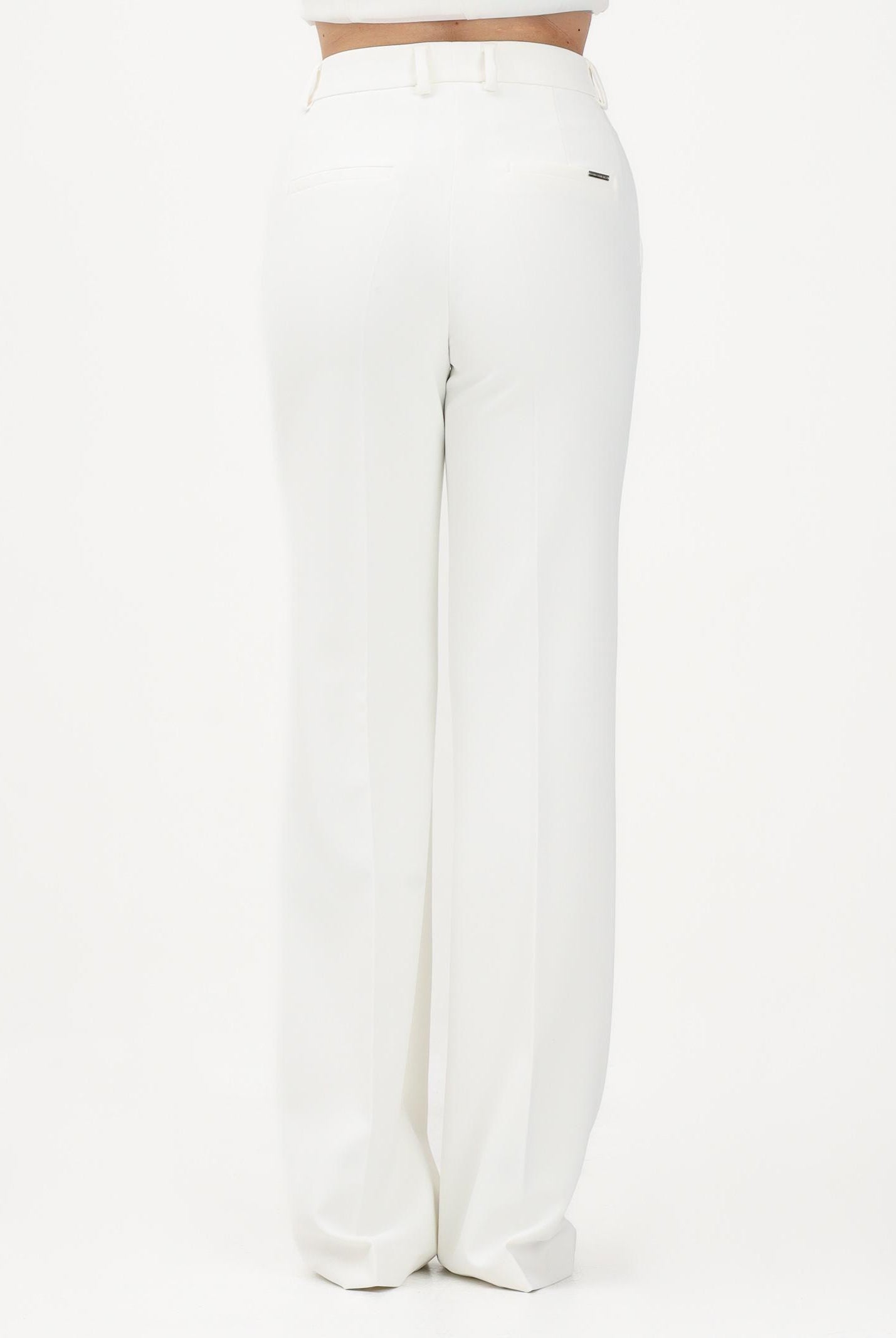 ALMA SANCHEZ Pantalone elegante Mayara bianco da donna AS26011TC MI ALMA SANCHEZ