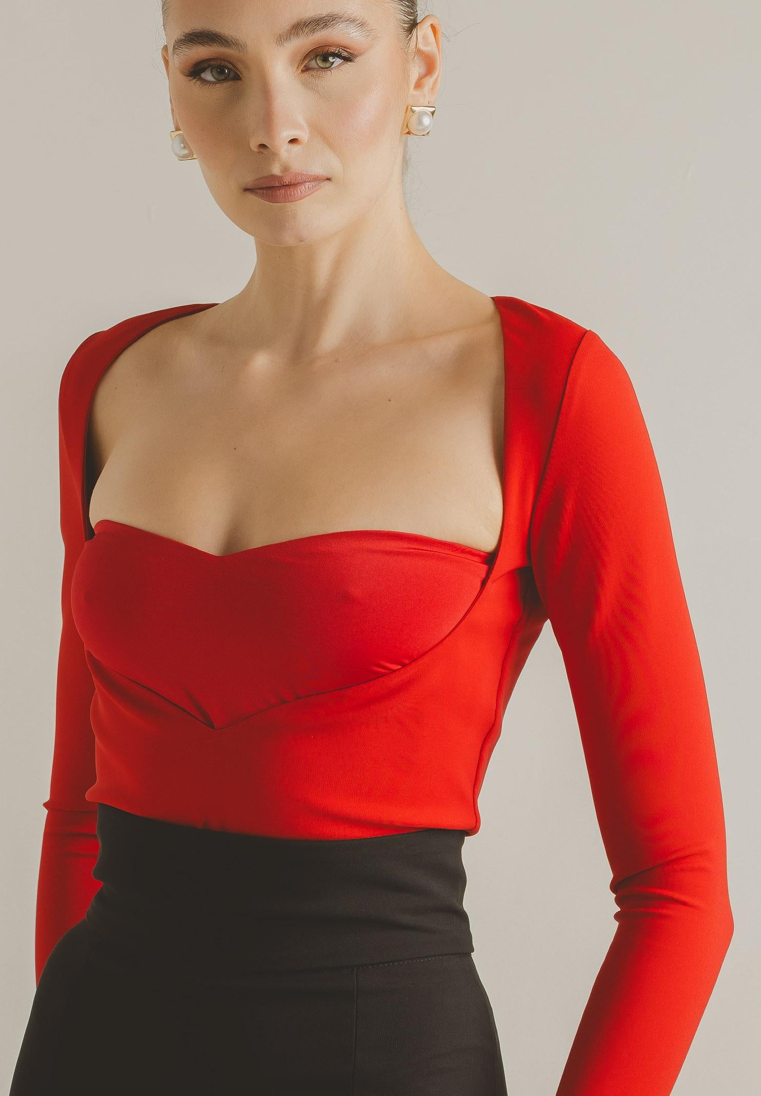 SANTAS Body AUDACE rosso da donna PV2627 RO SANTAS