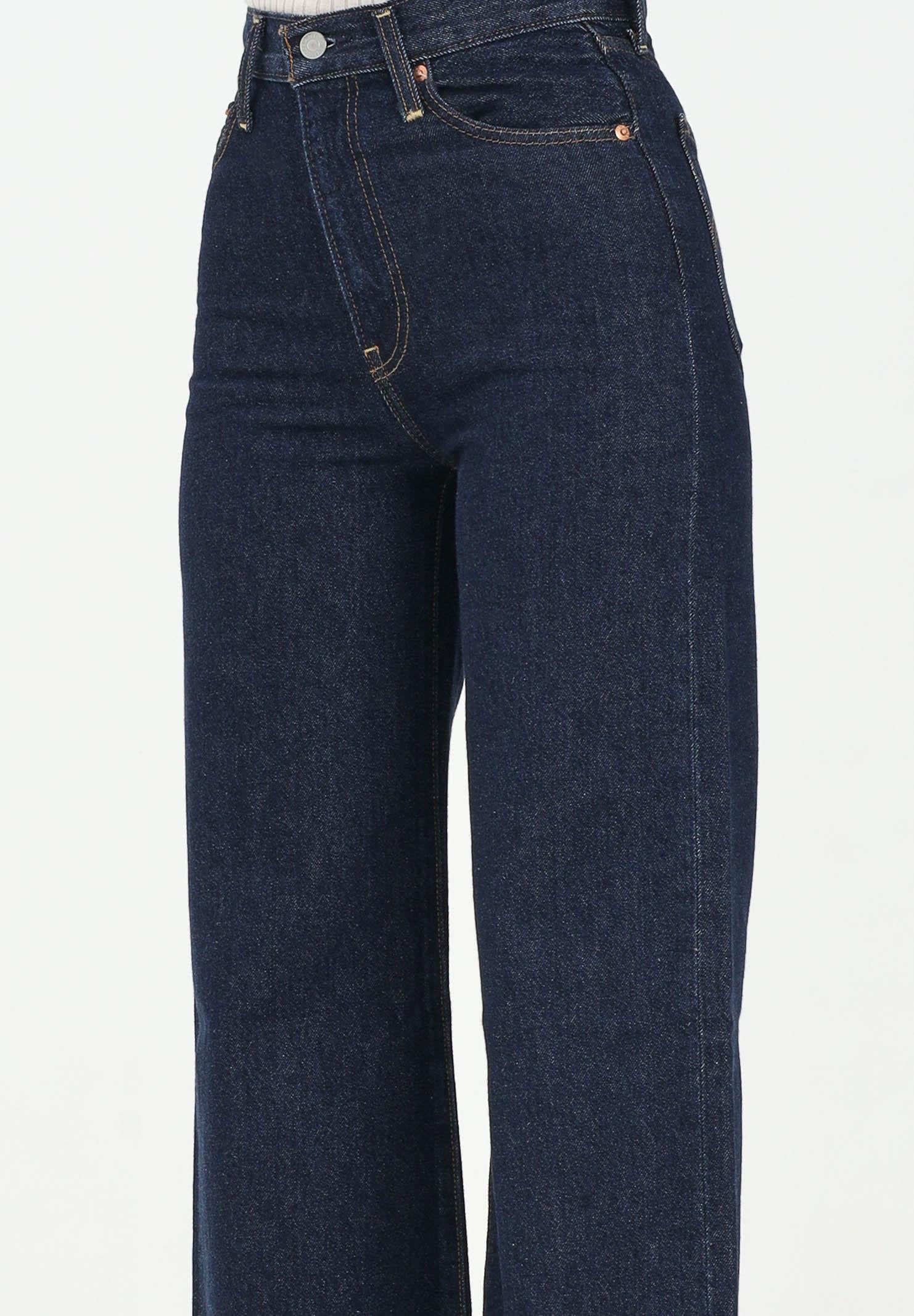 LEVI'S® Jeans Ribcage Wide Leg in denim blu da donna A6081-0019 LEVI'S®