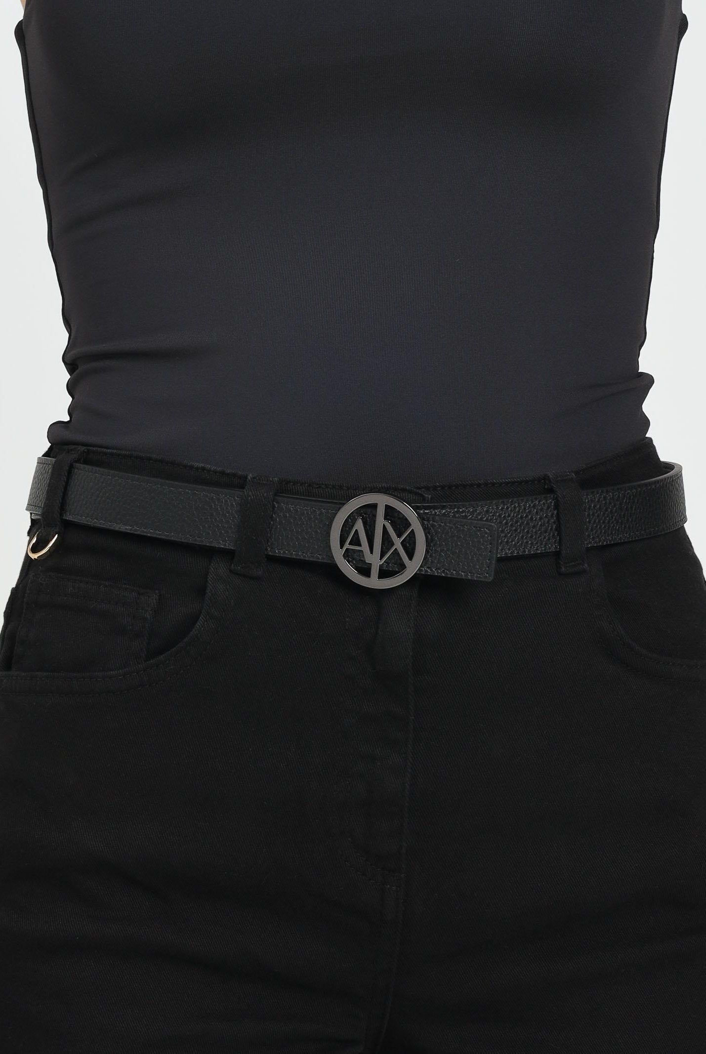 ARMANI EXCHANGE Cintura bicolore da donna 9411180A877 42520 ARMANI EXCHANGE