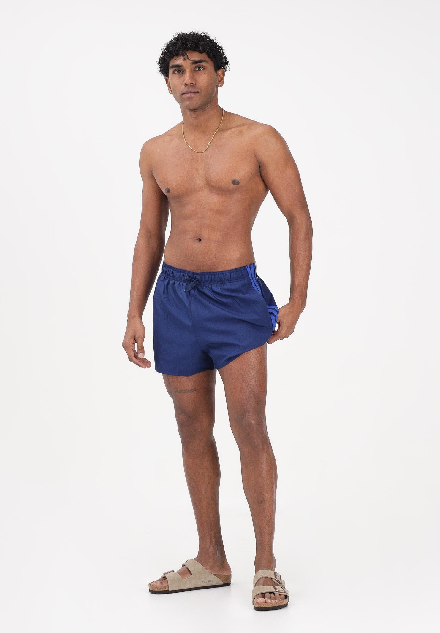ADIDAS PERFORMANCE Shorts mare 3 STRIPES blu da uomo KA4908 . ADIDAS PERFORMANCE