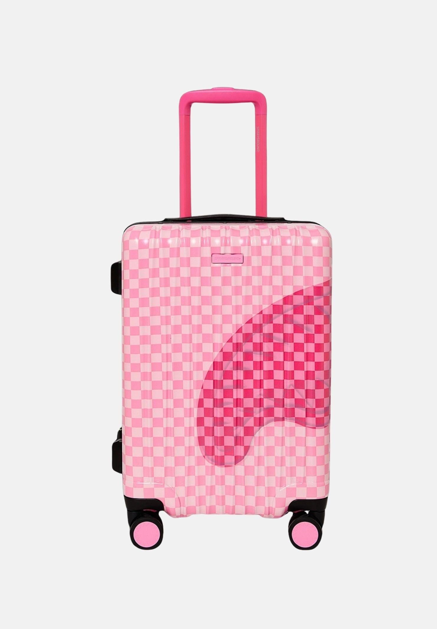 SPRAYGROUND Trolley Pink Sip Patch Carry-On Luggage rosa da donna 910CL316NSZ . SPRAYGROUND