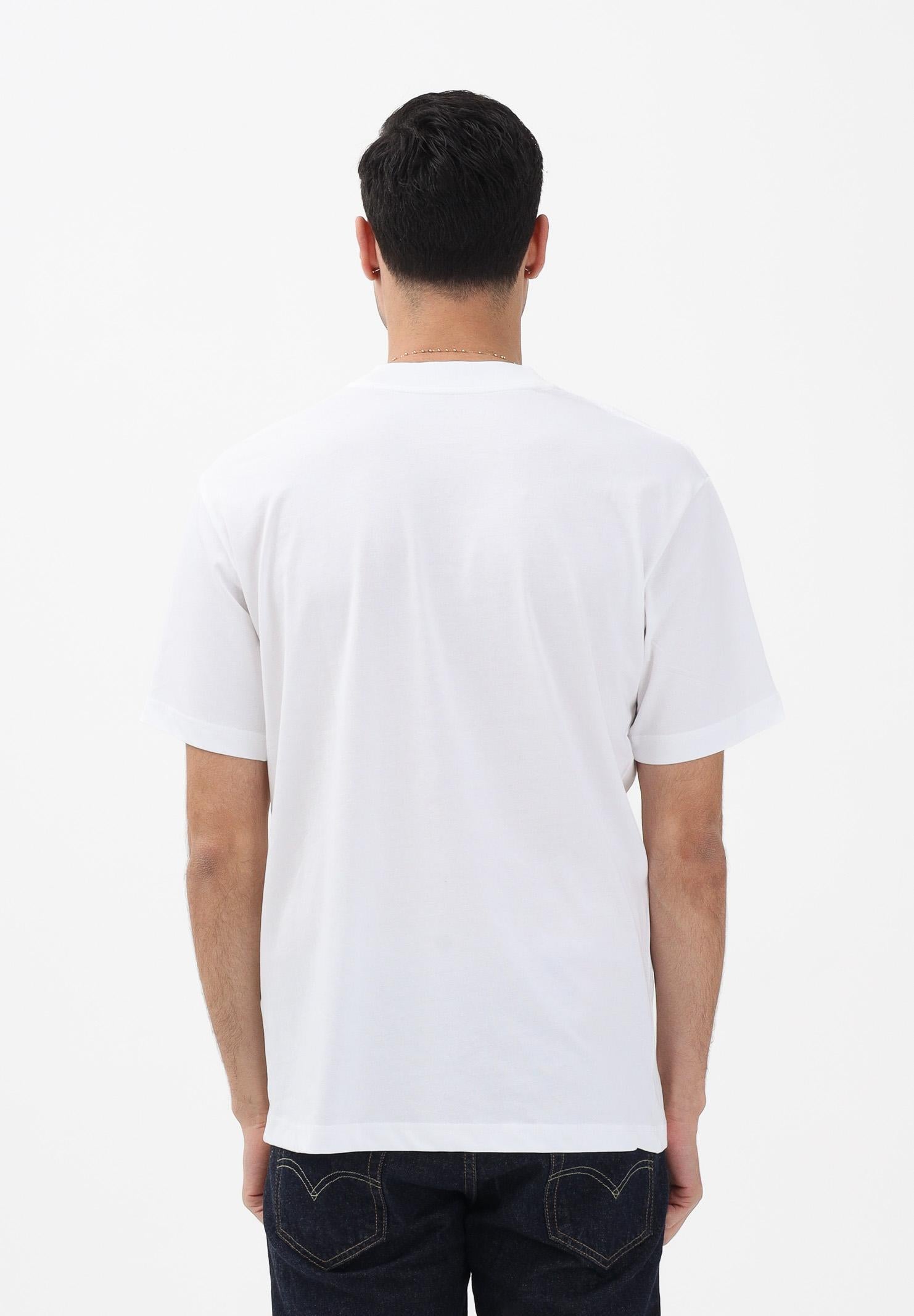 SELECTED HOMME T-shirt a manica corta bianca da uomo 16077385 BRWI SELECTED HOMME