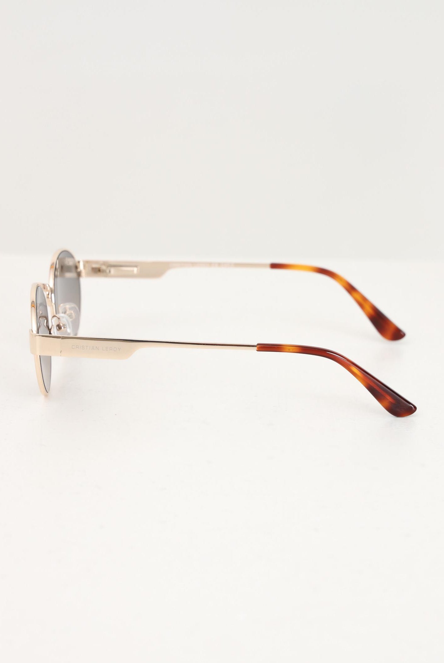 Occhiali da sole oro per uomo e donna dallo stile vintage 2114 04 CRISTIAN LEROY